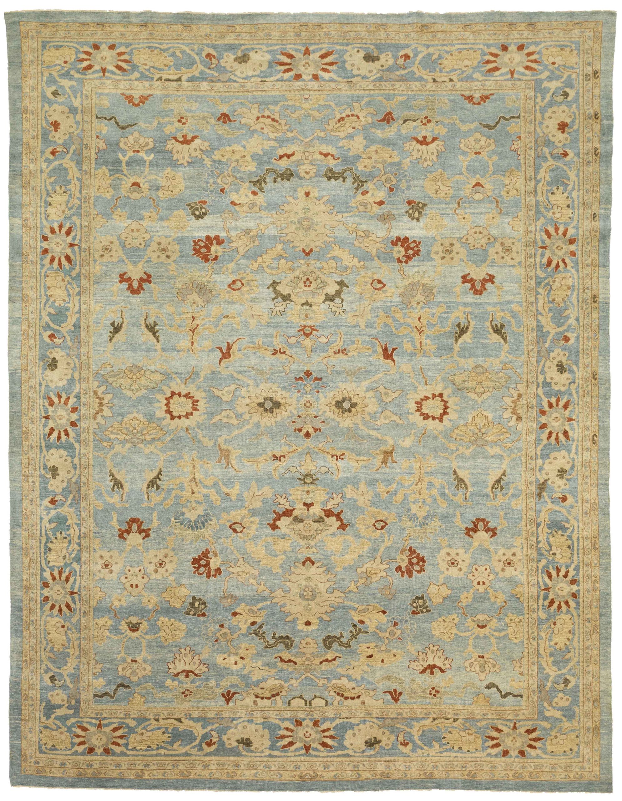Thumbnail 2 for Turkey Sultanabad Transitional Rug 16563