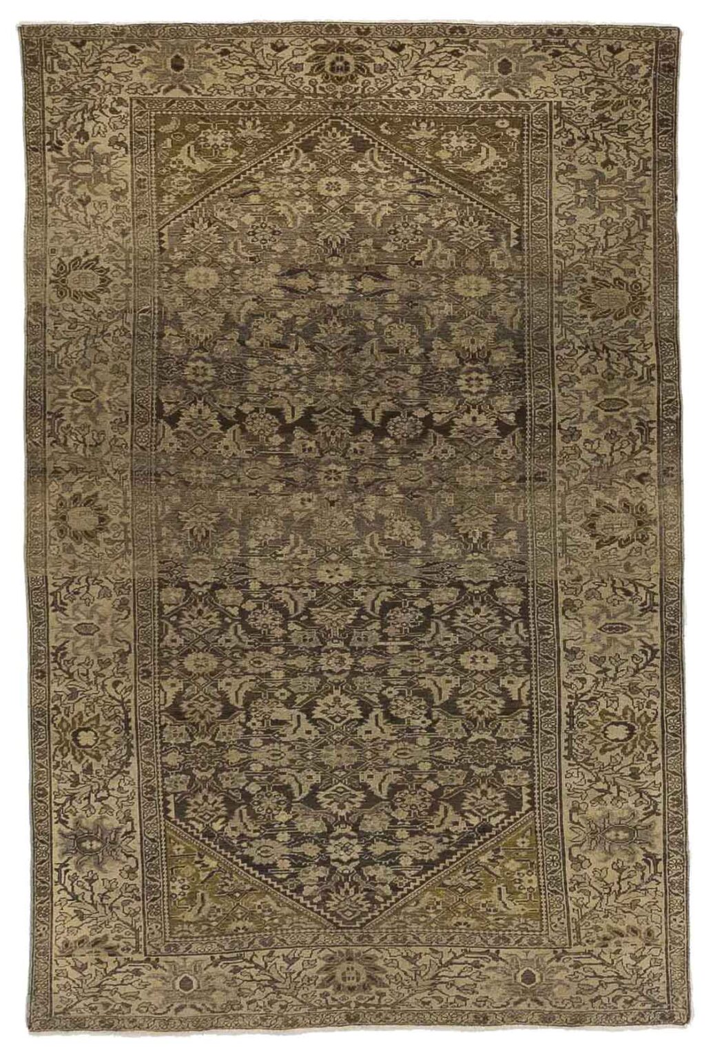 Thumbnail 11 for Antique Persian Malayer Transitional Rug 51846