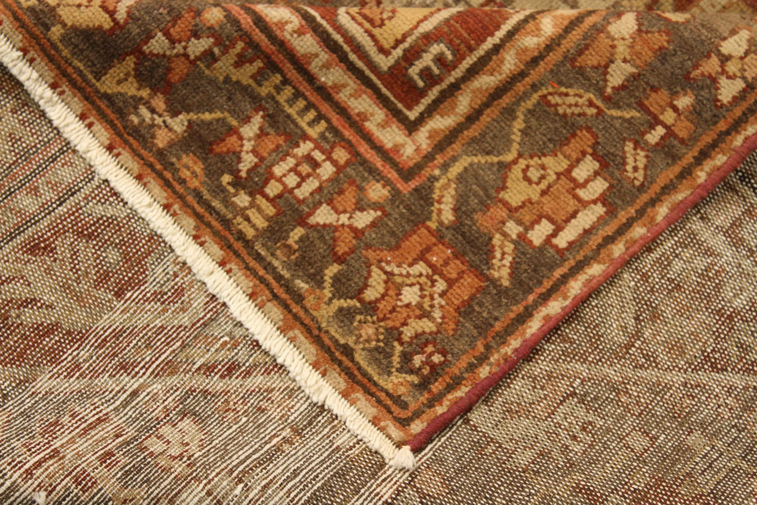 Thumbnail 3 for Antique Persian Malayer Transitional Rug 51852