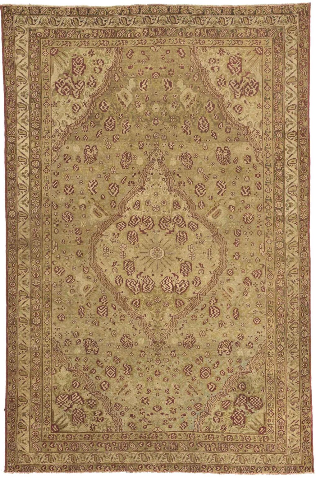 Thumbnail 5 for Antique Persian Transitional Rug 51855