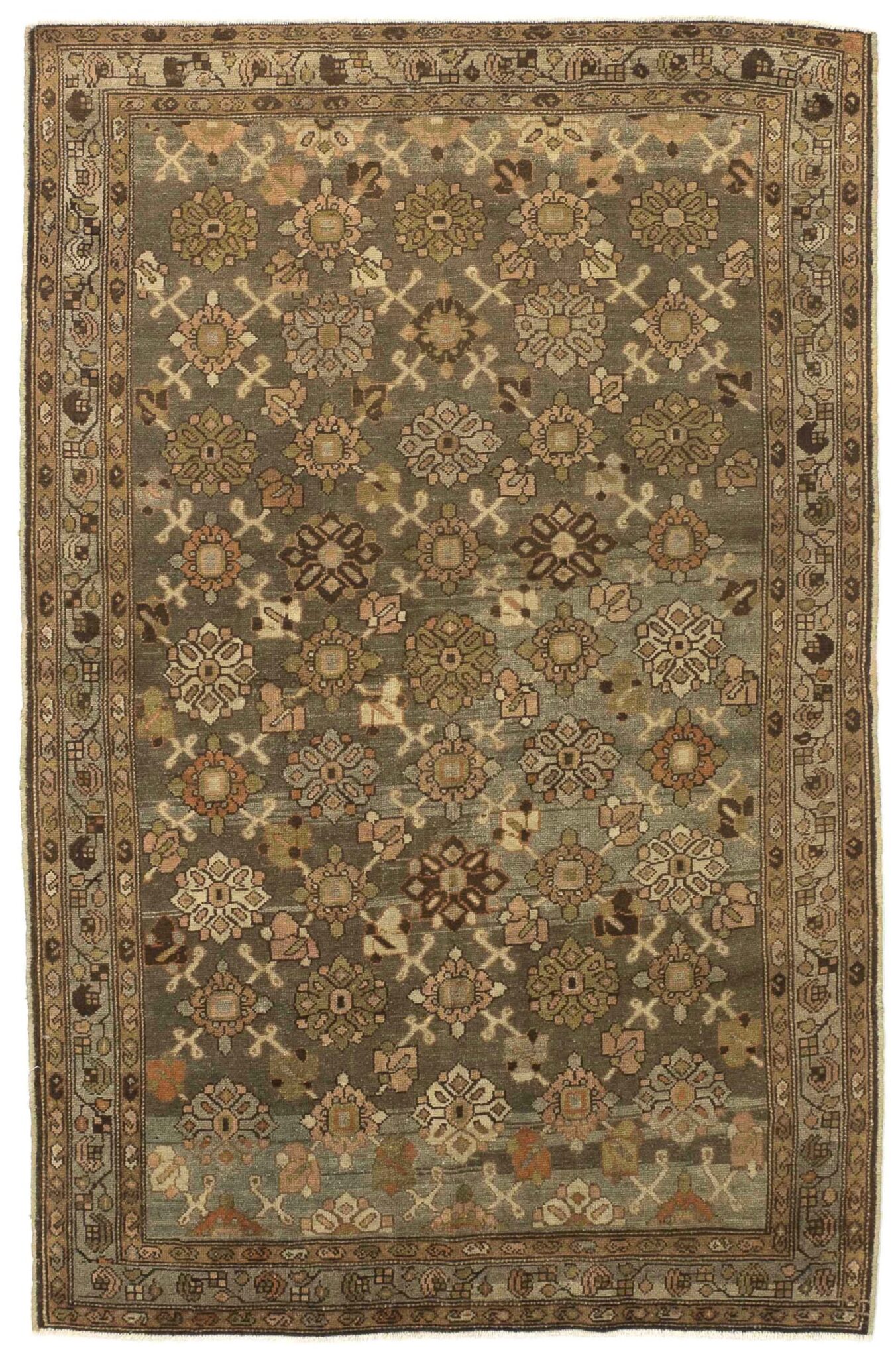 Thumbnail 9 for Antique Persian Malayer Transitional Rug 51865