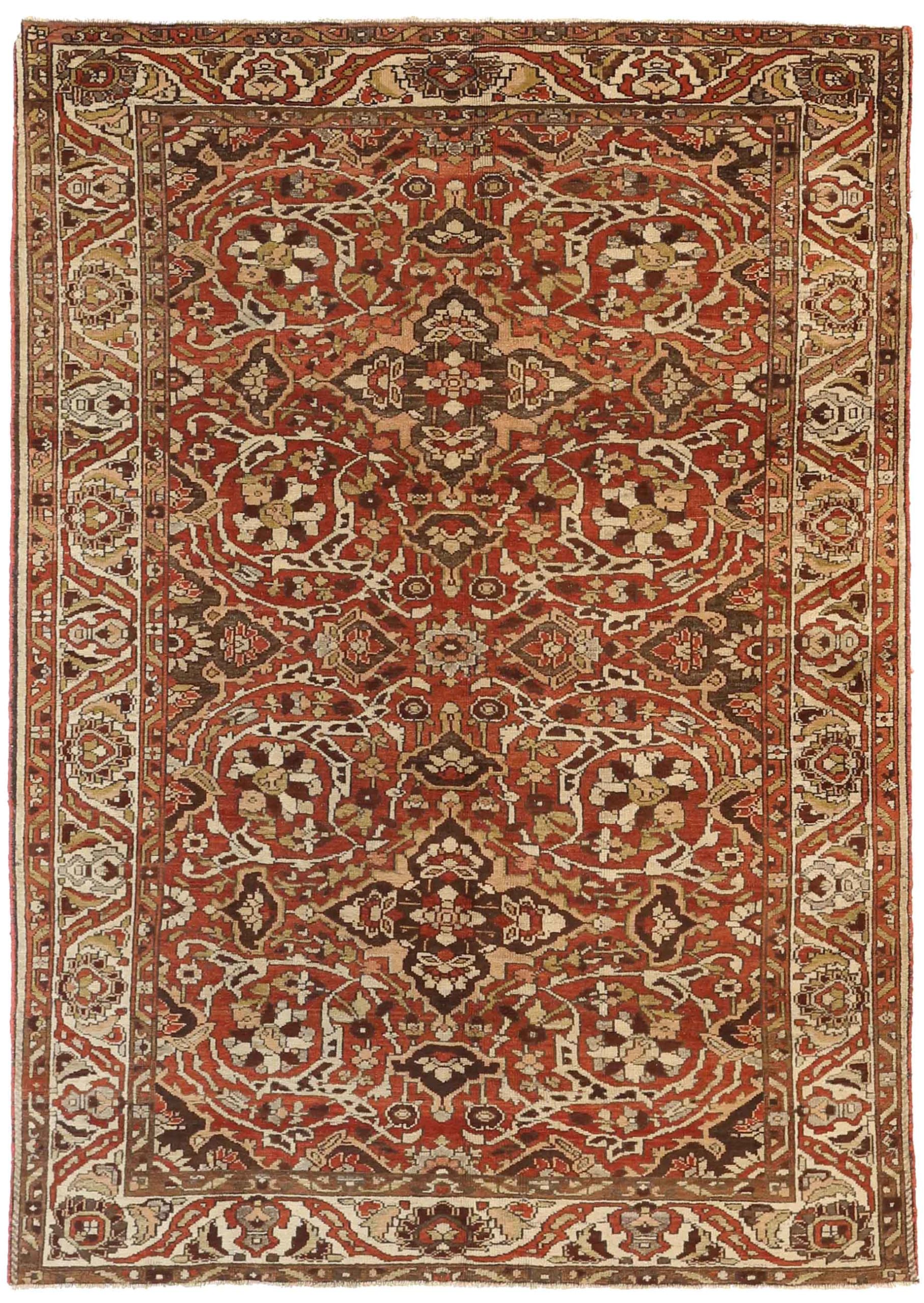 Thumbnail 8 for Antique Persian Bakhtiar Traditional Rug 51869