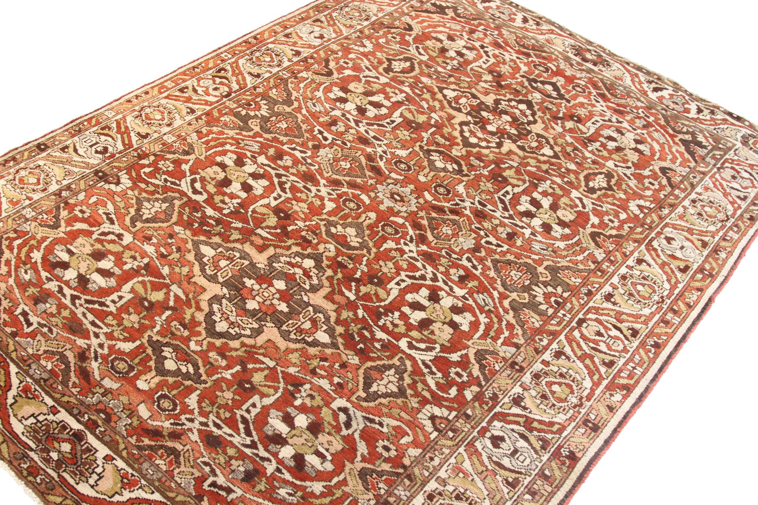 Thumbnail 11 for Antique Persian Bakhtiar Traditional Rug 51869