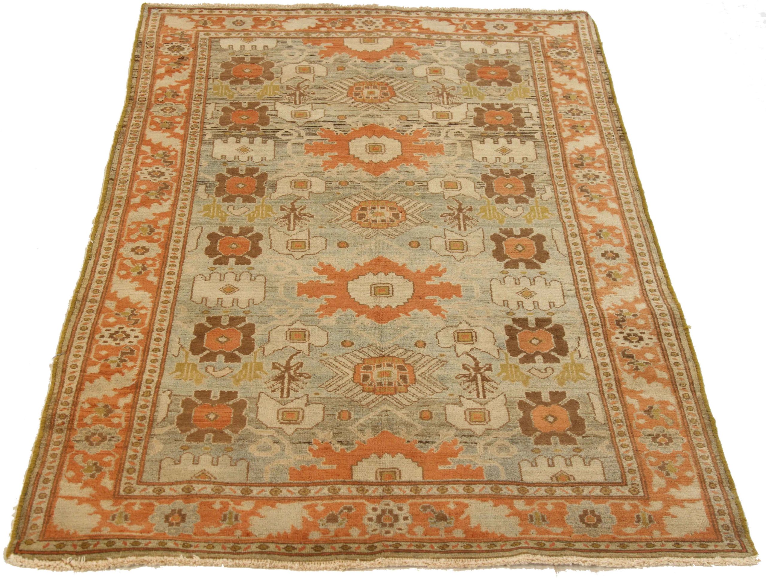 Thumbnail 9 for Antique Persian Malayer Transitional Rug 51873