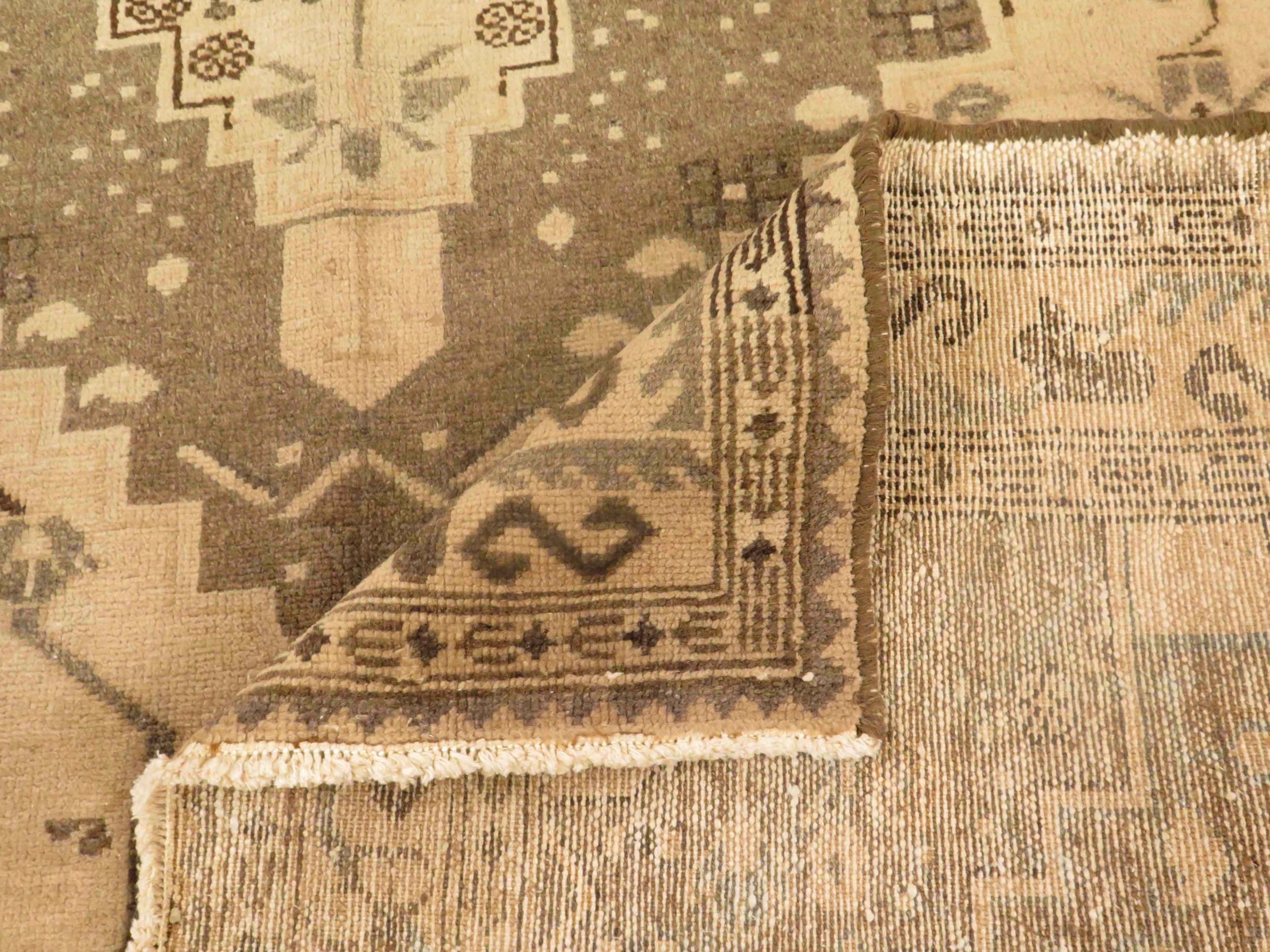 Thumbnail 2 for Antique Persian Saveh Transitional Rug 51880