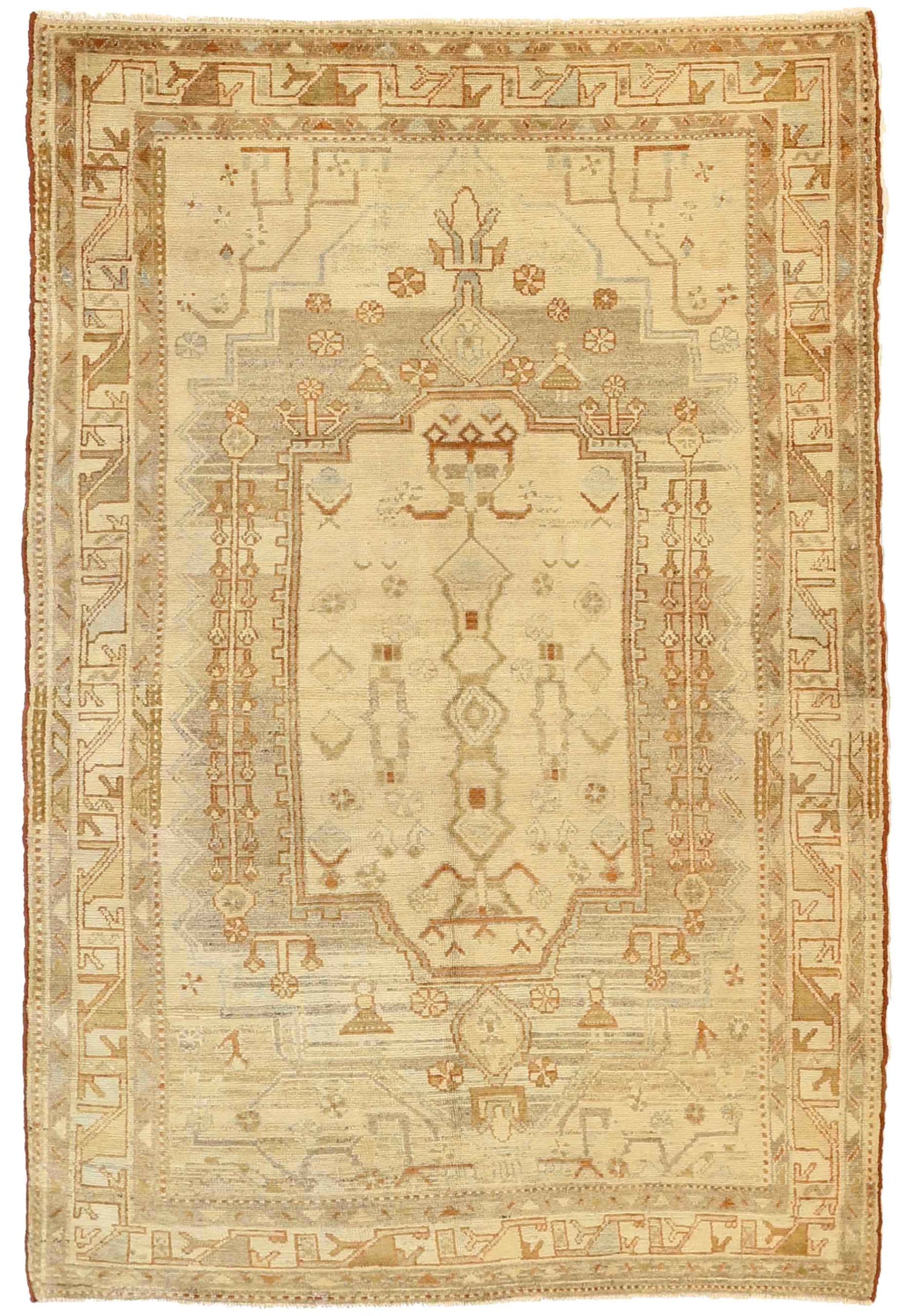 Thumbnail 5 for Antique Persian Malayer Transitional Rug 51888