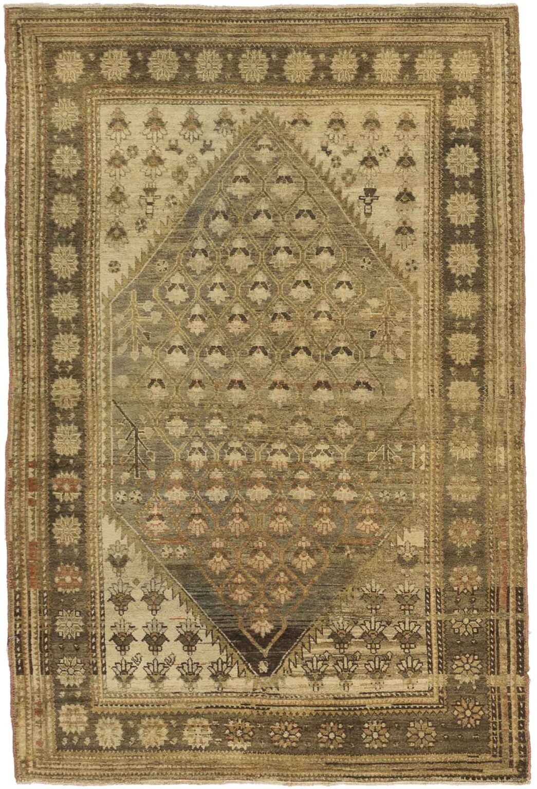 Thumbnail 13 for Antique Persian Nahavand Transitional Rug 51889