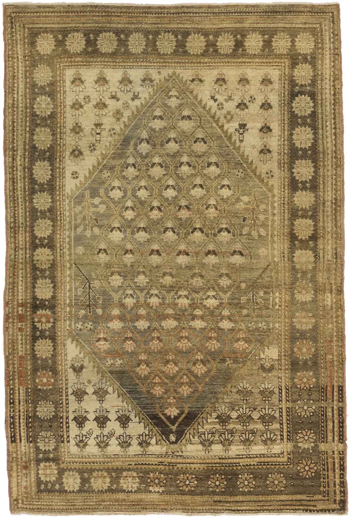 Thumbnail 9 for Antique Persian Nahavand Transitional Rug 51889