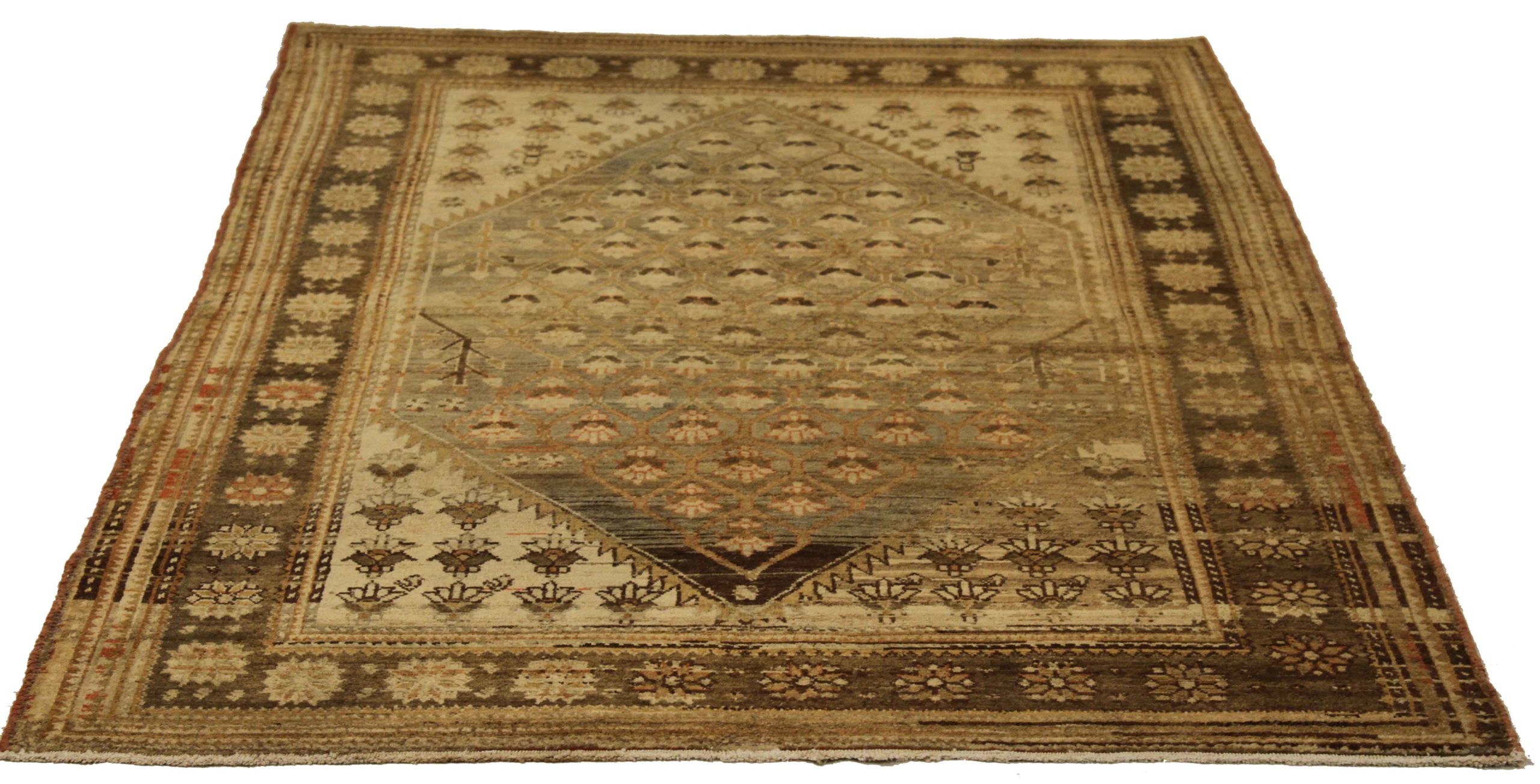 Thumbnail 11 for Antique Persian Nahavand Transitional Rug 51889