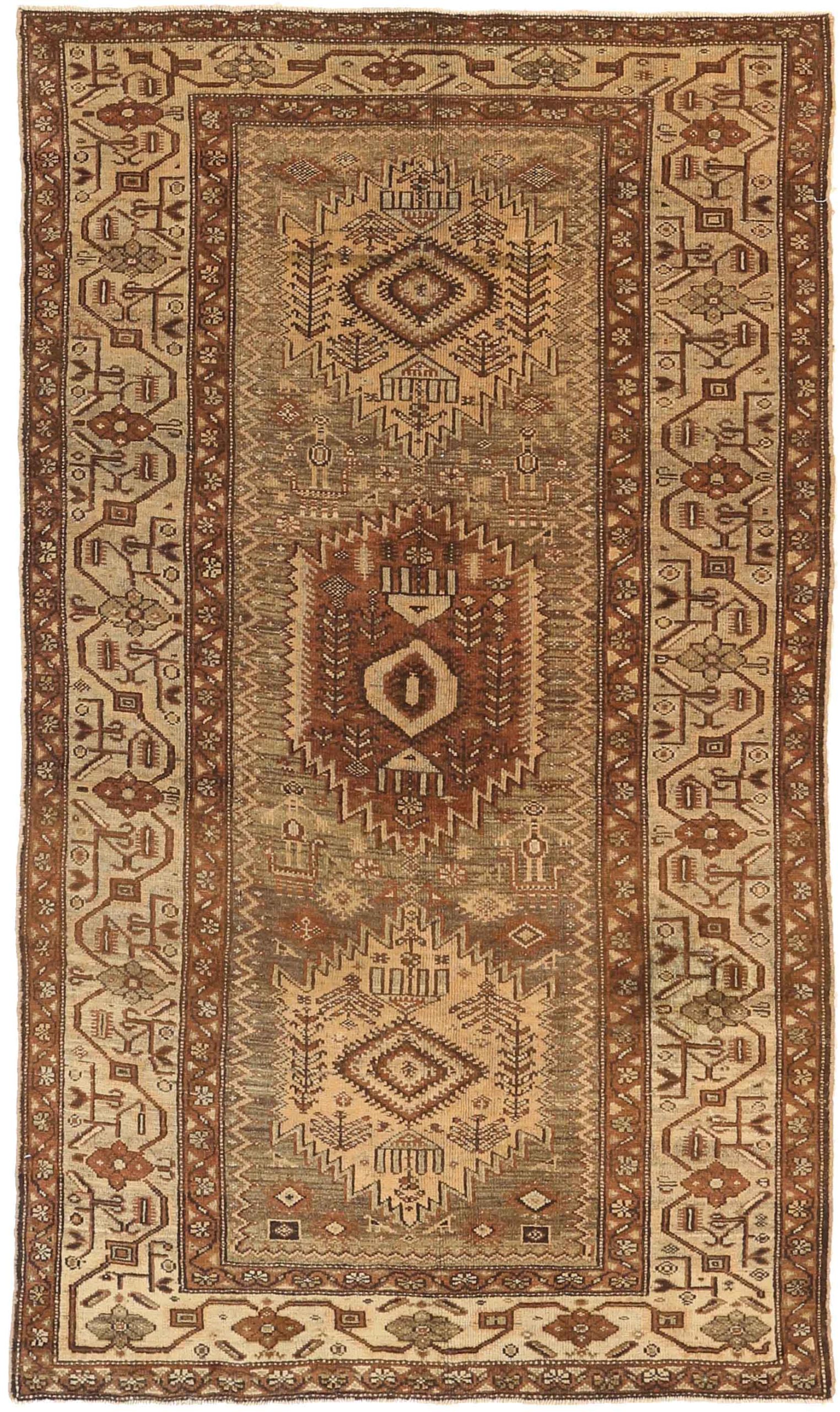 Thumbnail 11 for Antique Persian Transitional Rug 51921