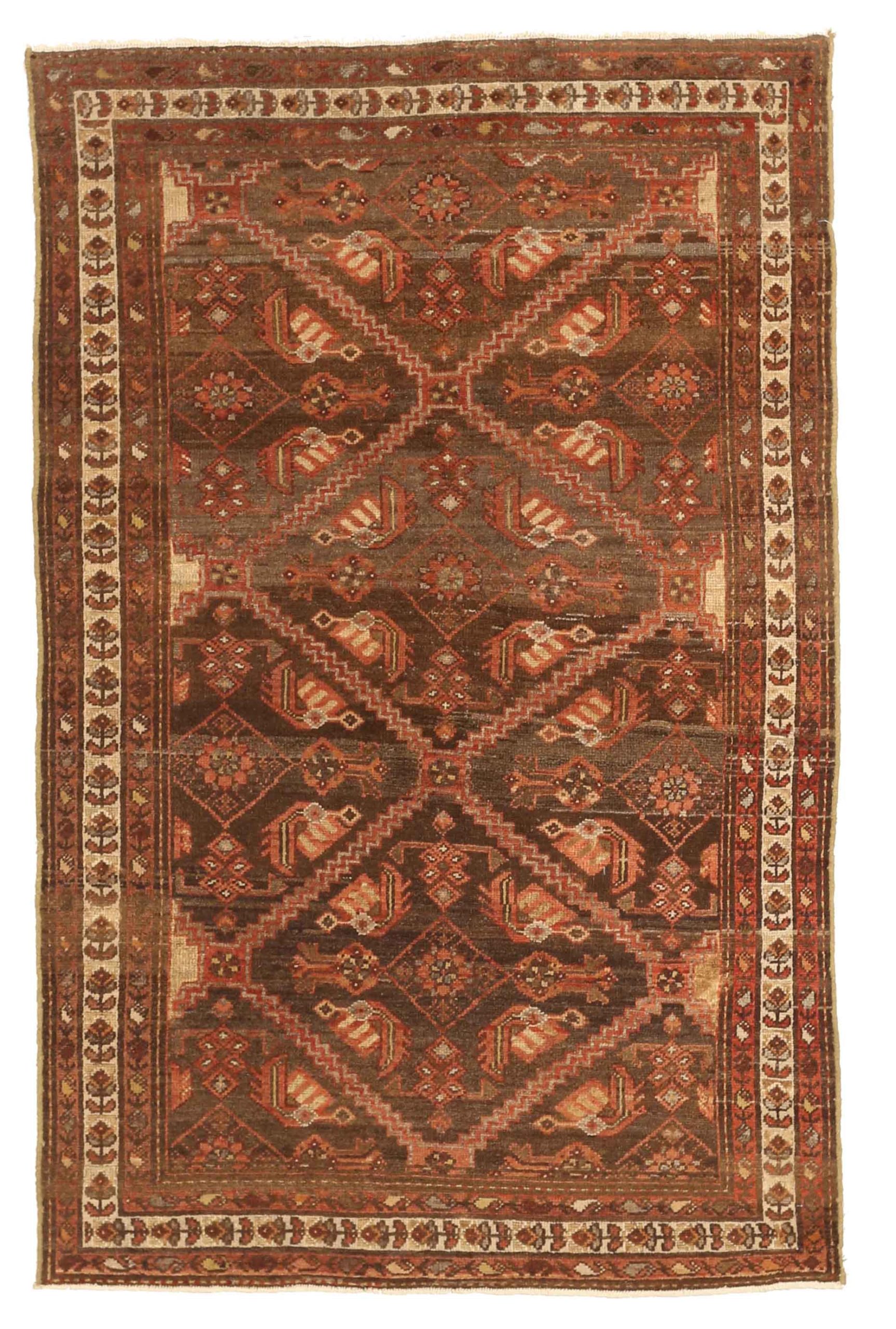 Thumbnail 8 for Antique Persian Transitional Rug 51935