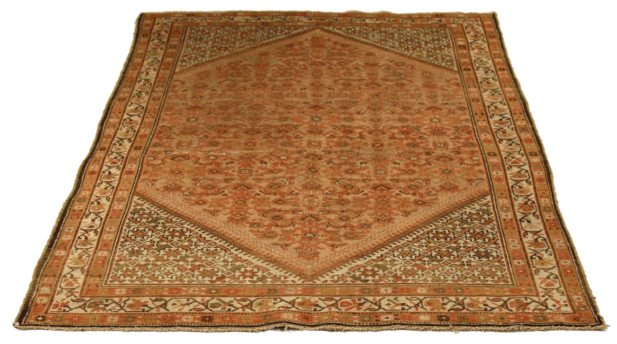 Thumbnail 13 for Antique Persian Malayer Transitional Rug 51946