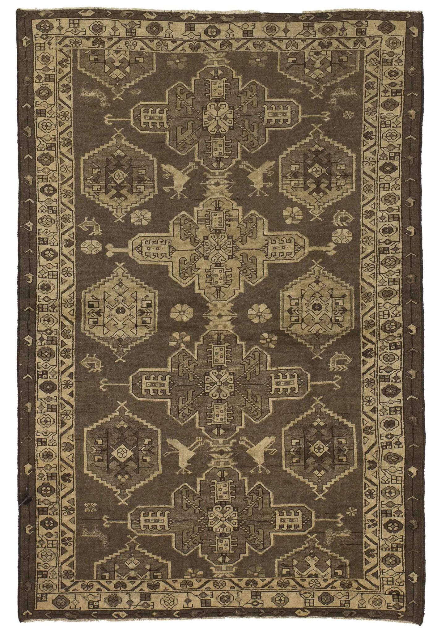 Thumbnail 6 for Antique Persian shahsavan Transitional Rug 51956