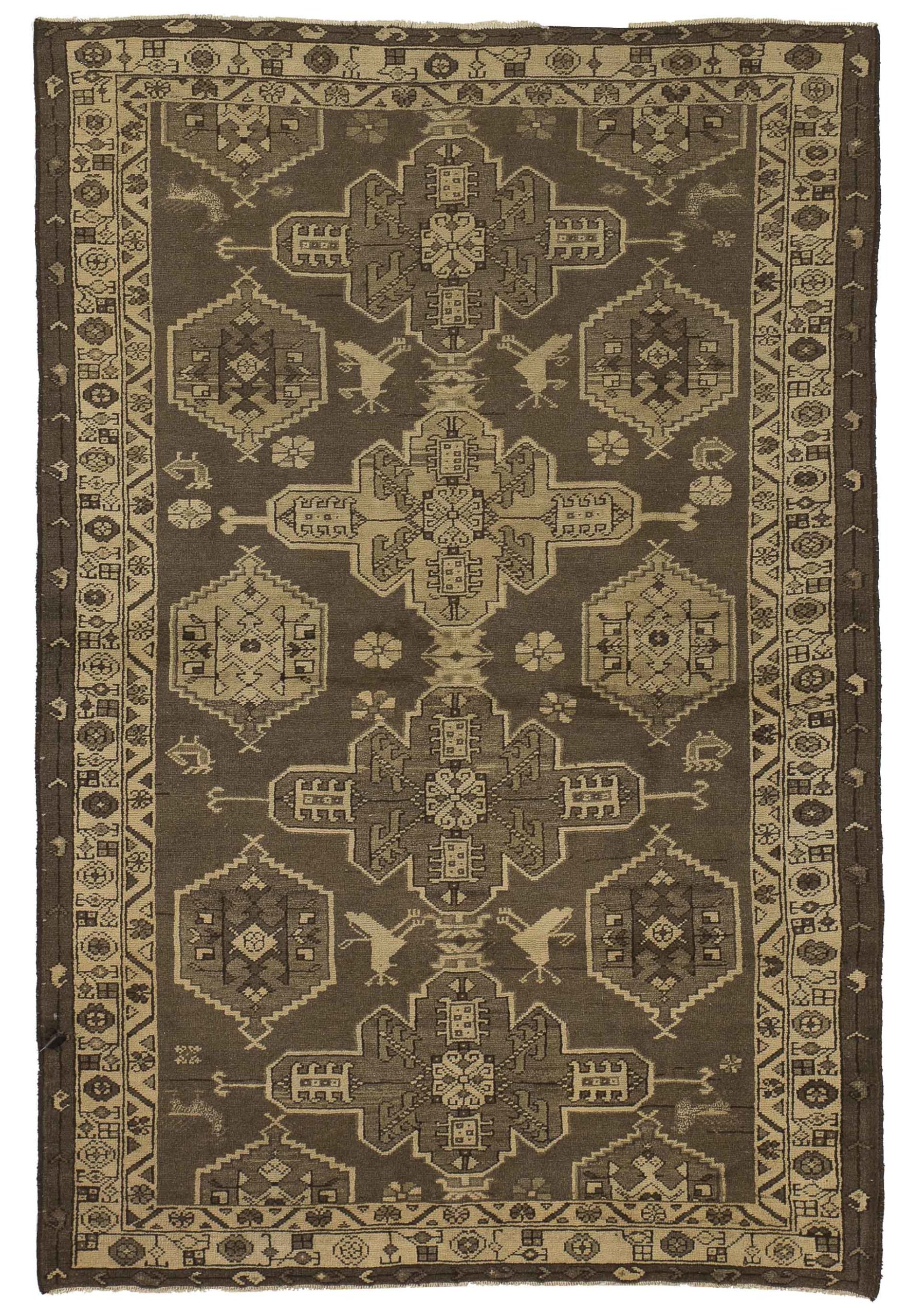 Thumbnail 3 for Antique Persian shahsavan Transitional Rug 51956