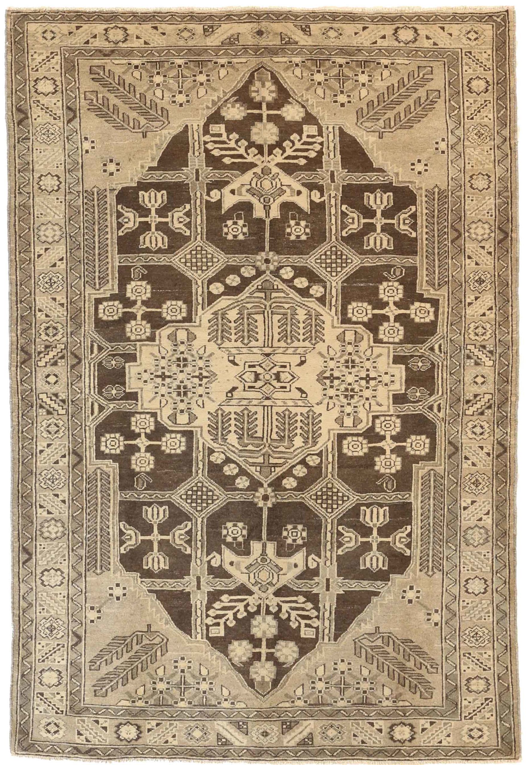 Thumbnail 10 for Antique Persian shahsavan Transitional Rug 51958