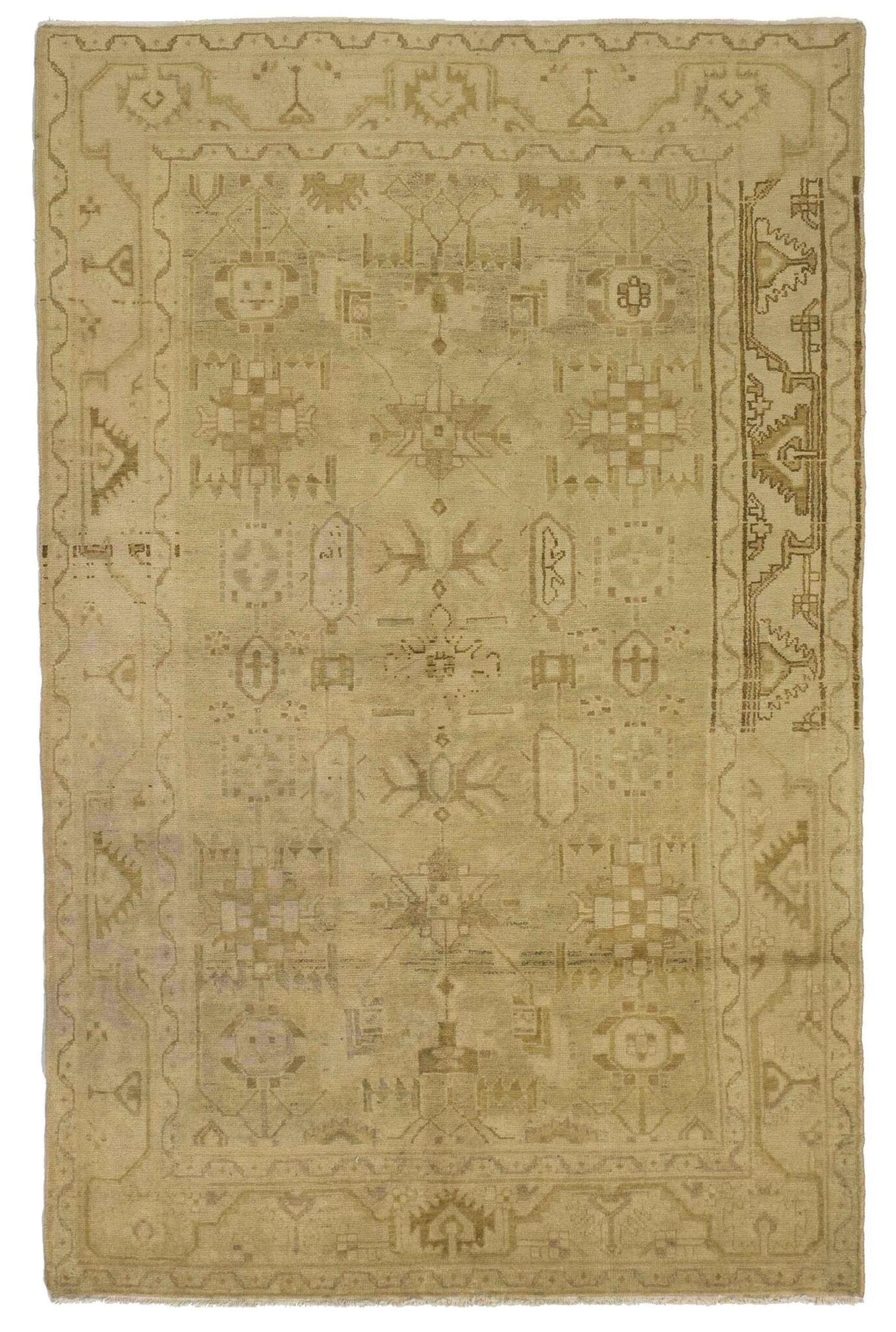 Thumbnail 9 for Antique Persian Malayer Transitional Rug 51964