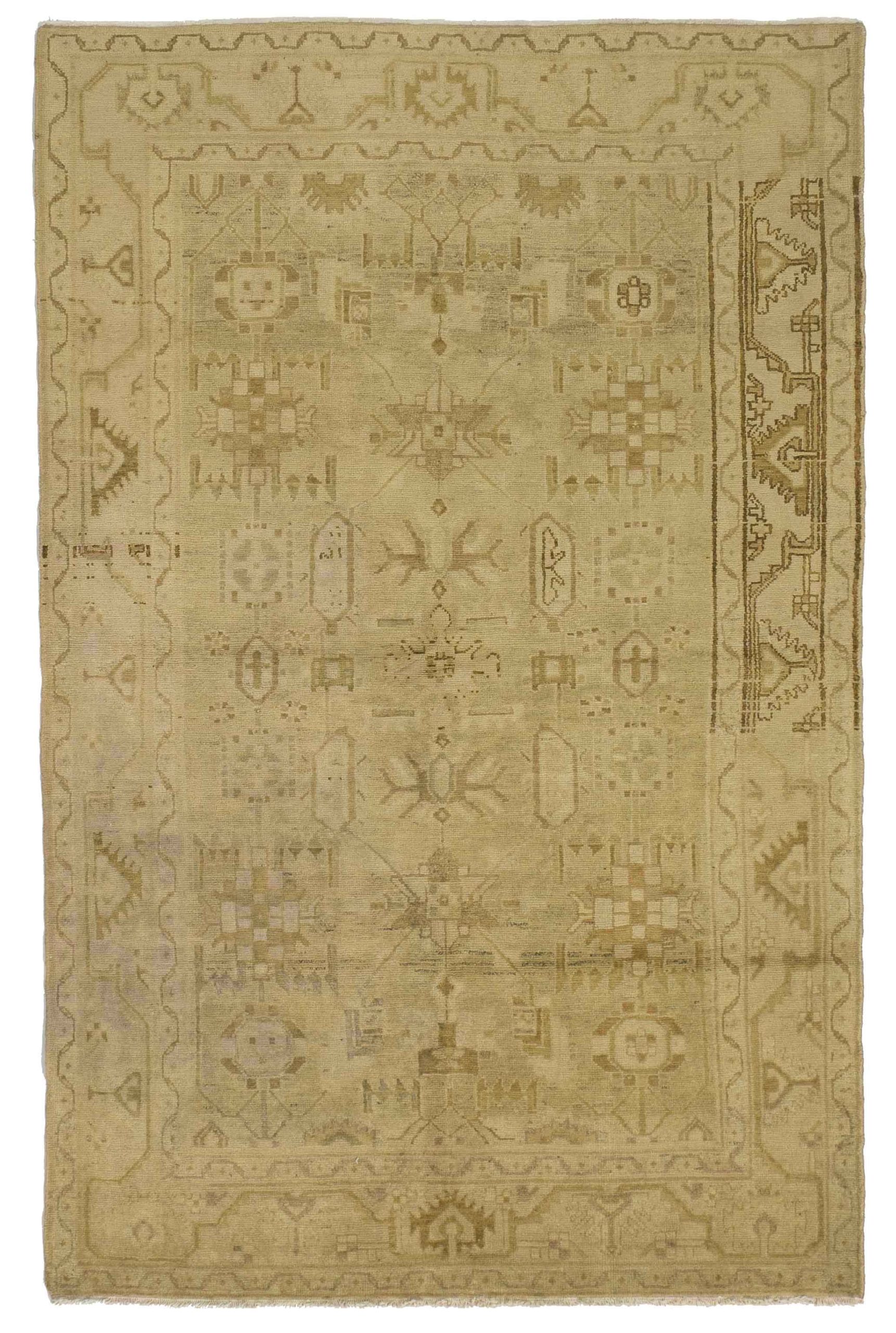 Thumbnail 7 for Antique Persian Malayer Transitional Rug 51964