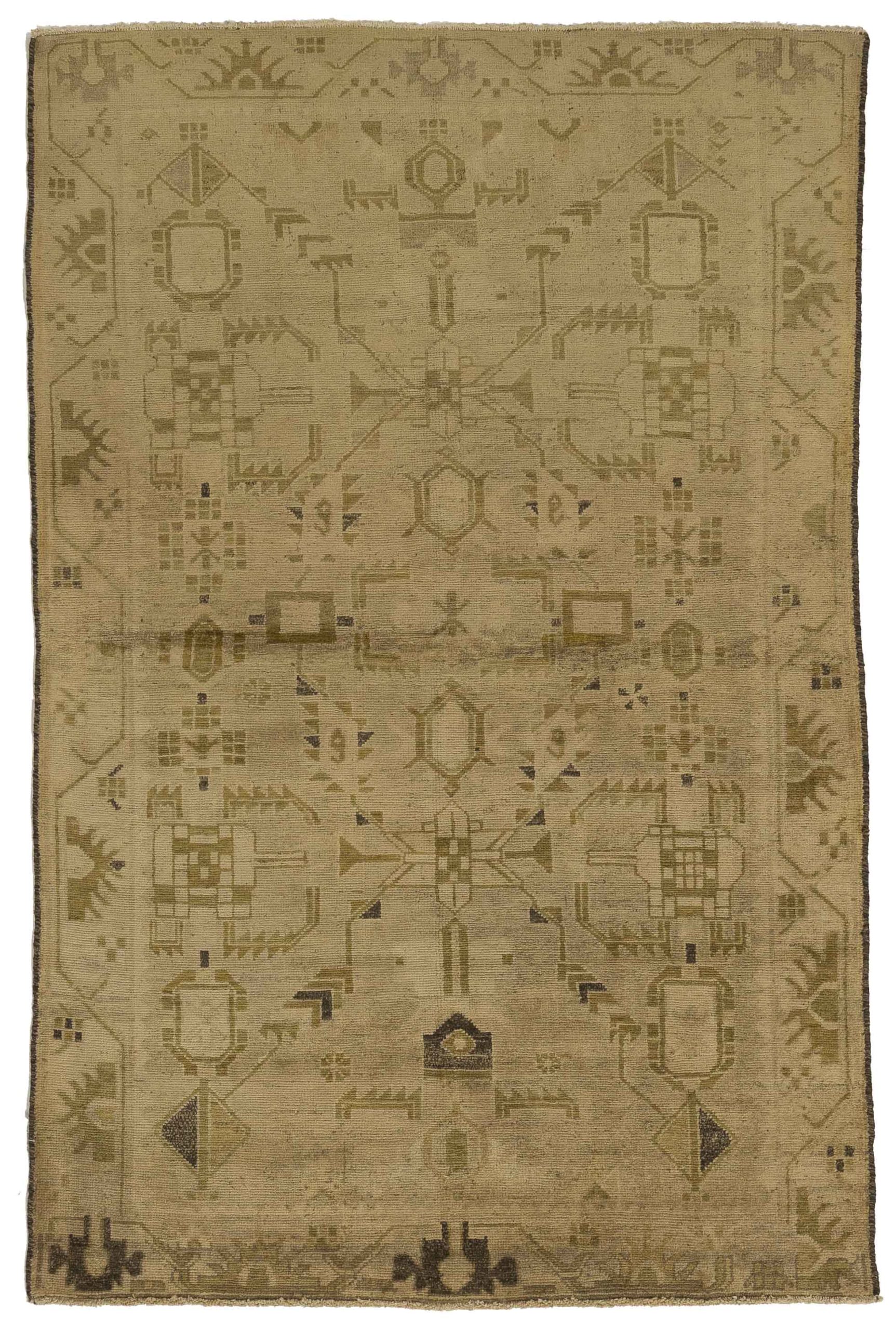 Thumbnail 5 for Antique Persian Malayer Transitional Rug 51965