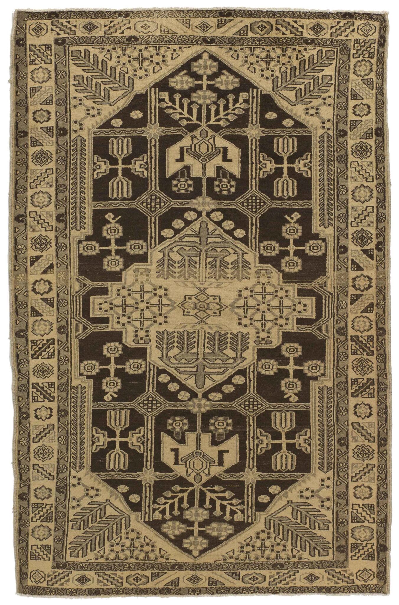 Thumbnail 11 for Antique Persian shahsavan Transitional Rug 51967