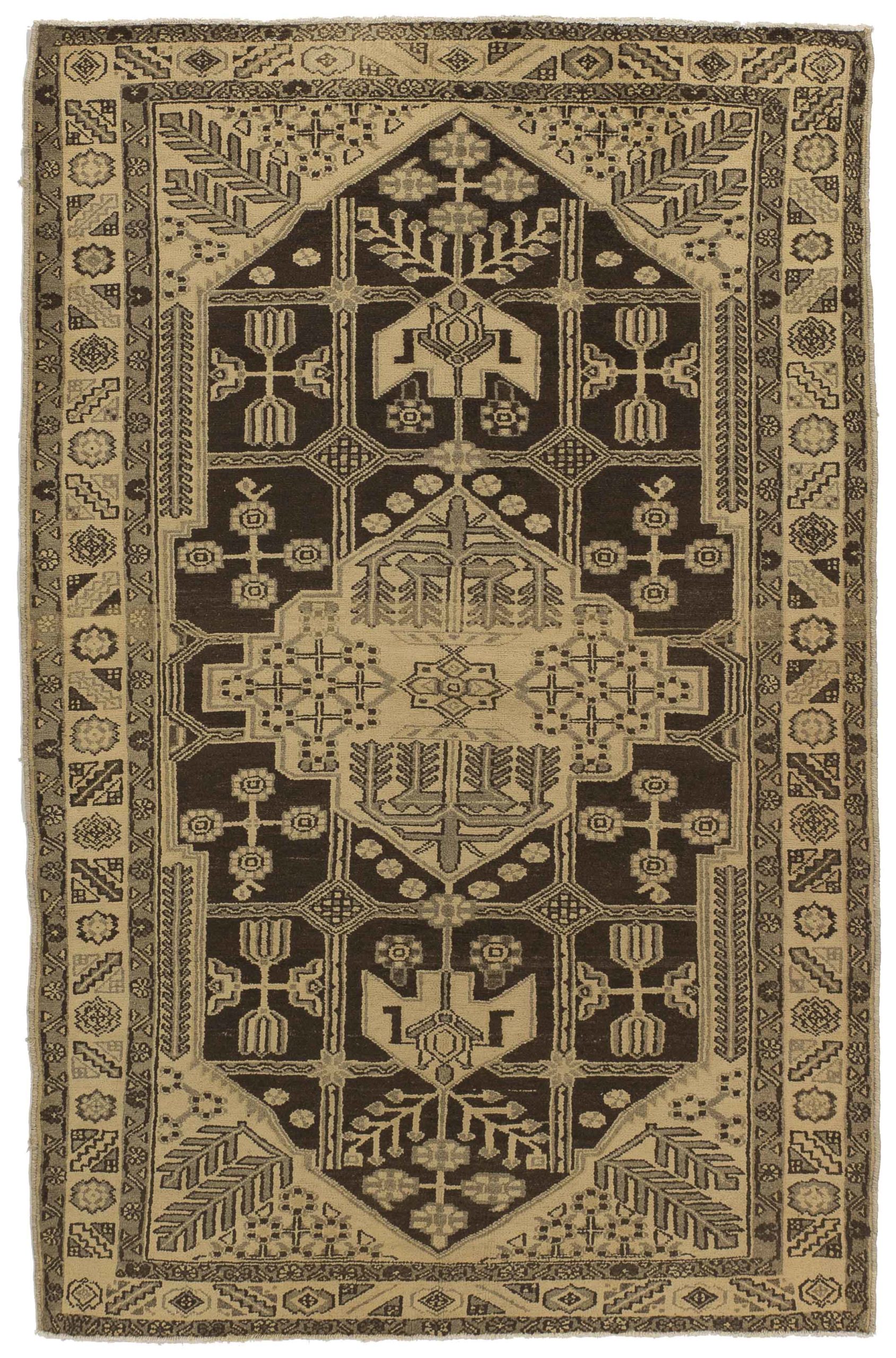 Thumbnail 3 for Antique Persian shahsavan Transitional Rug 51967