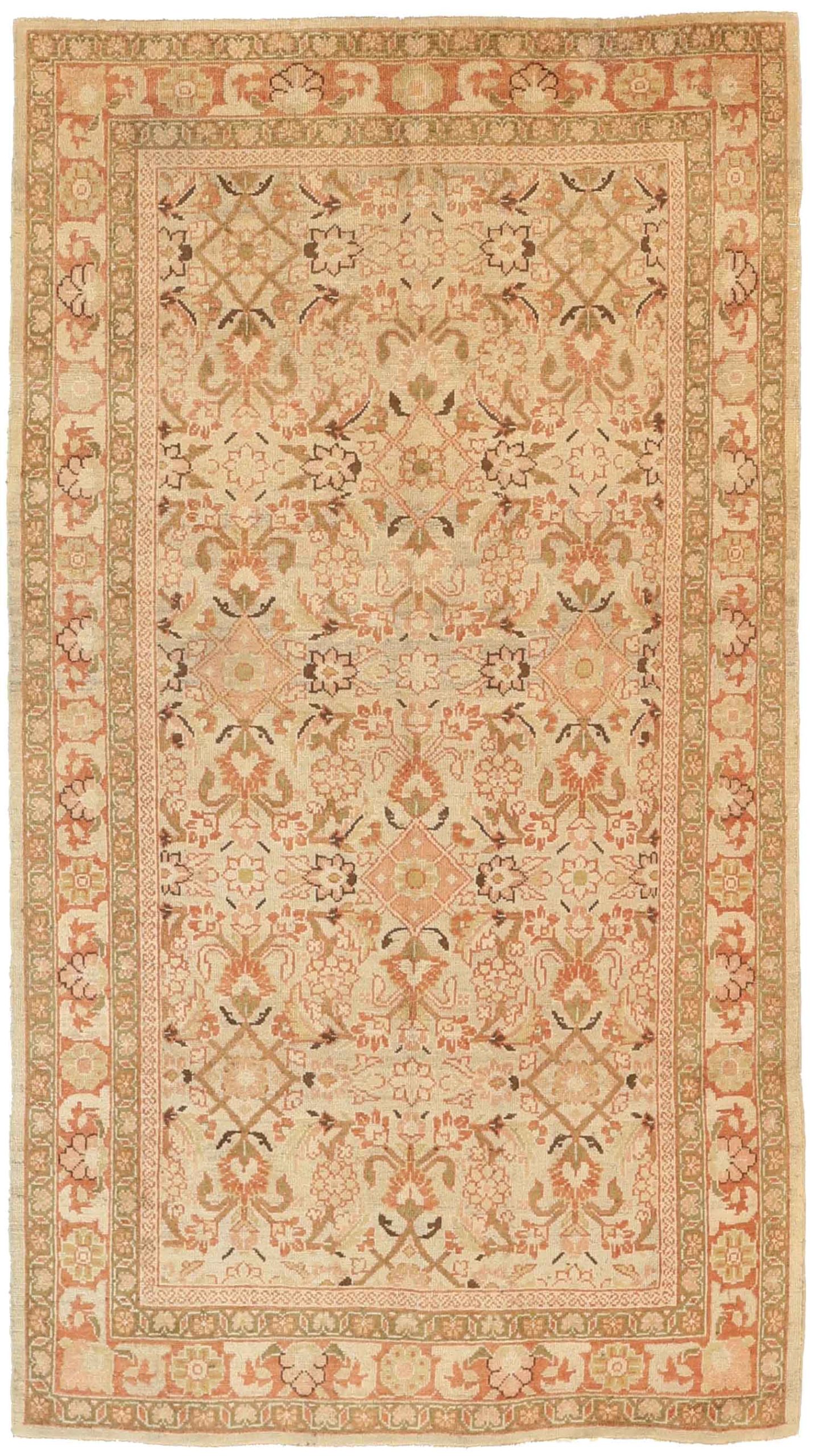 Thumbnail 15 for Antique Persian Mahal Transitional Rug 51969