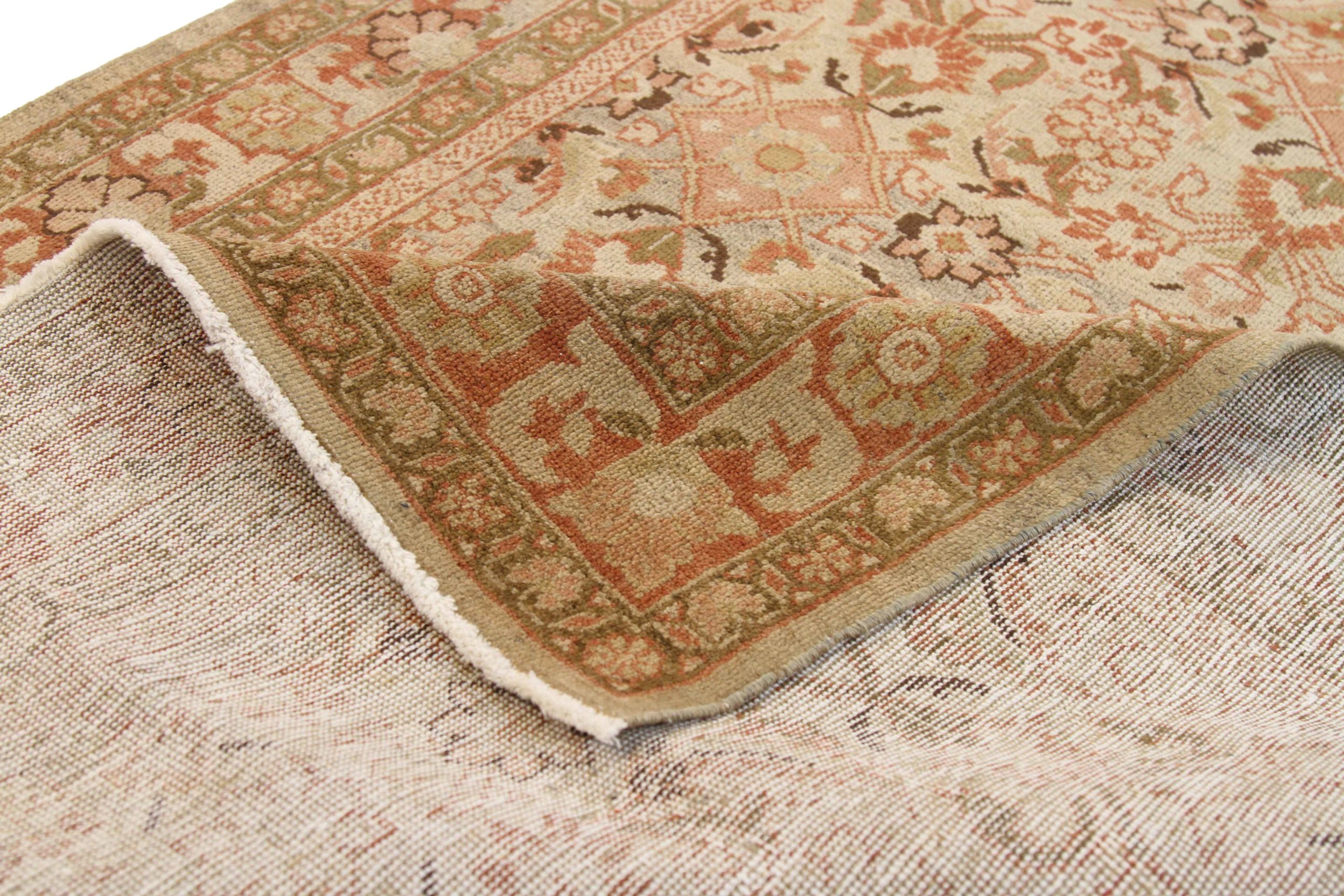 Thumbnail 6 for Antique Persian Mahal Transitional Rug 51969