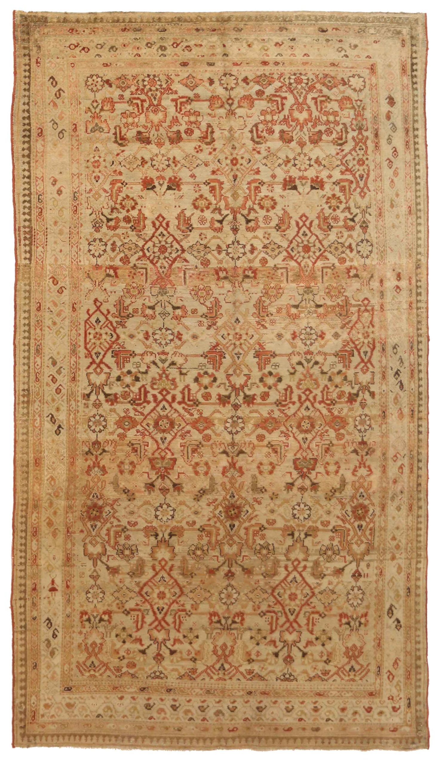 Thumbnail 12 for Antique Persian Malayer Transitional Rug 51971