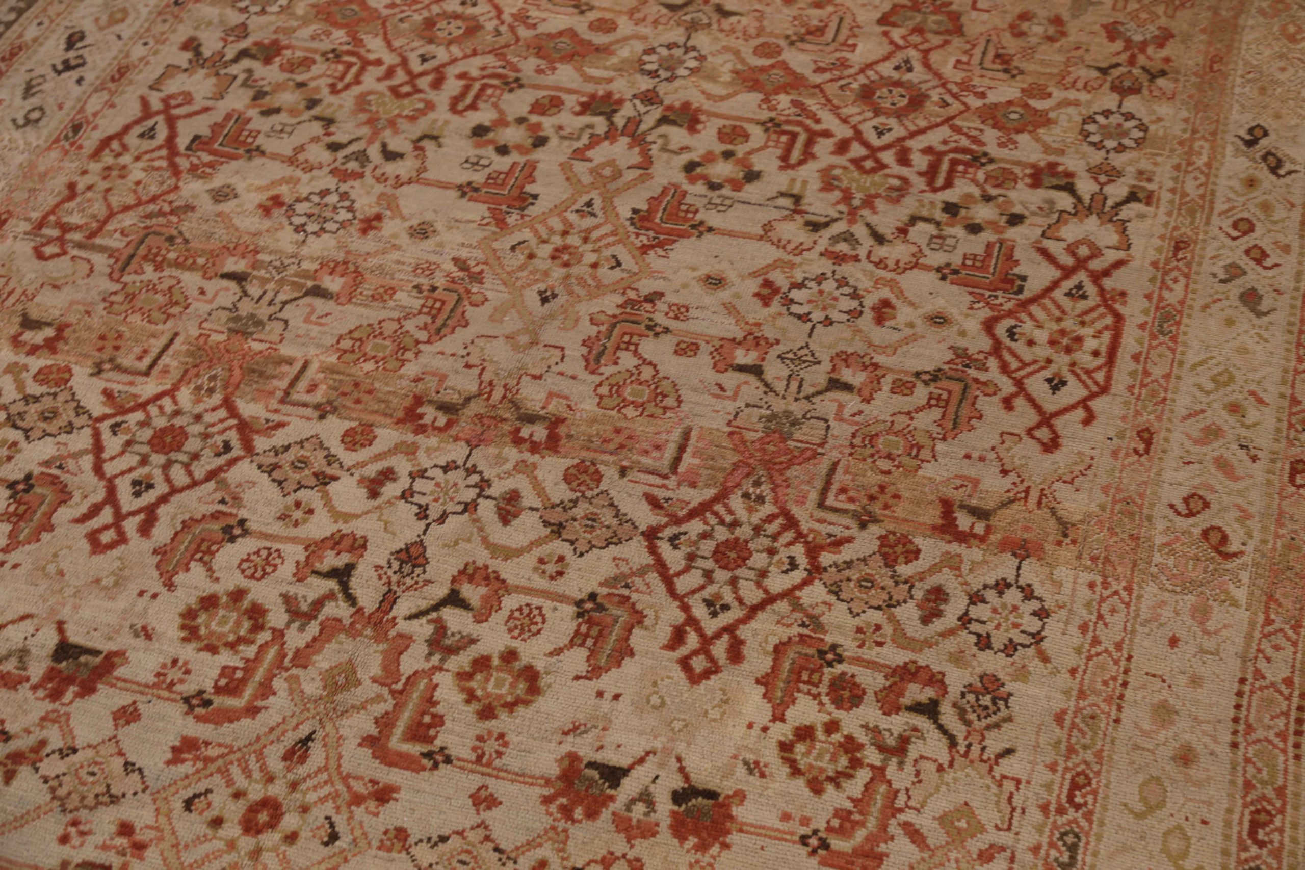 Thumbnail 8 for Antique Persian Malayer Transitional Rug 51971