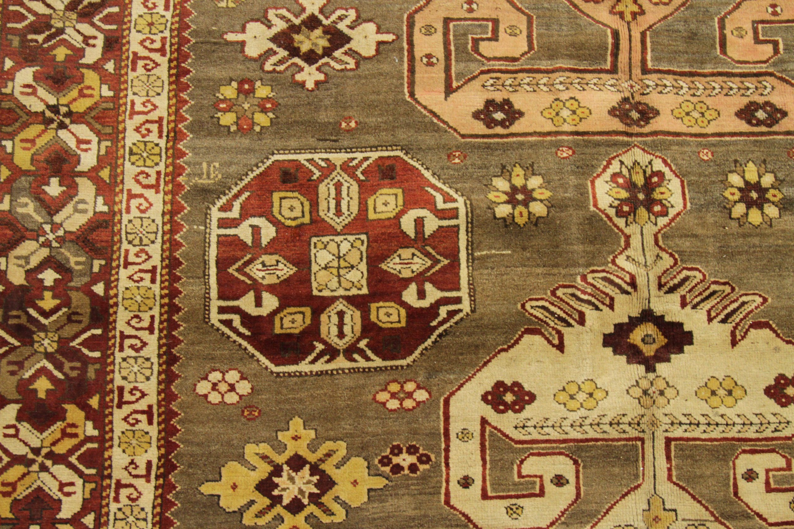 Thumbnail 15 for Antique Persian Ghafghaz Transitional Rug 51977
