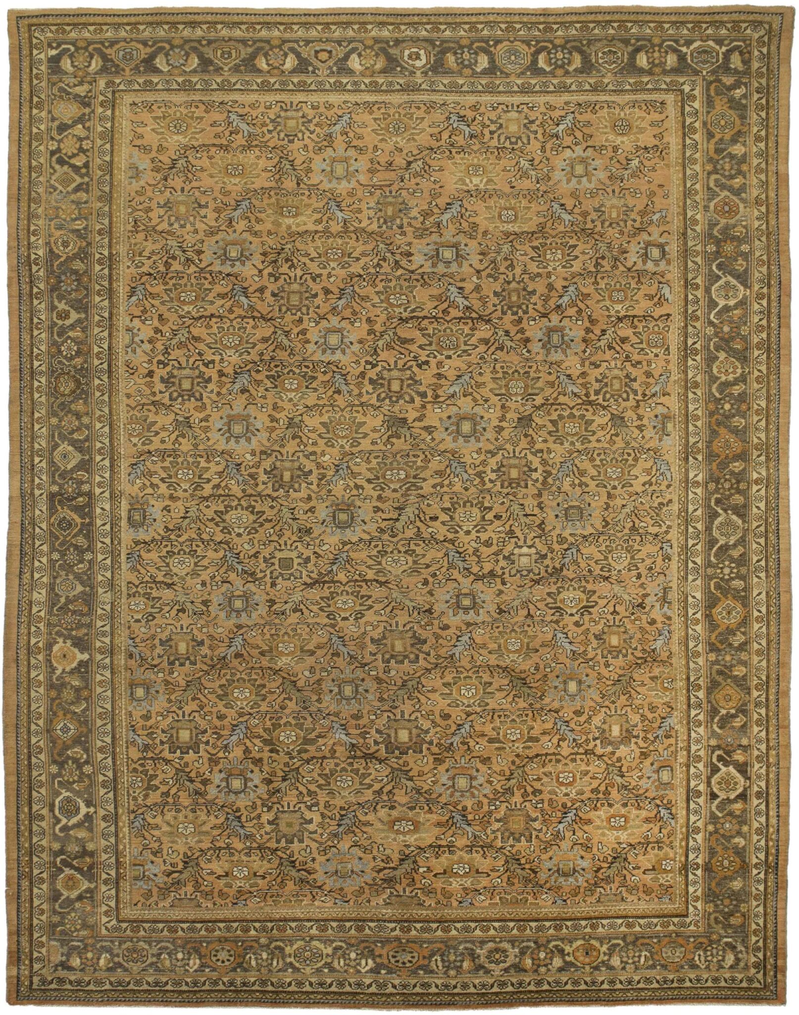 Thumbnail 13 for Antique Persian Malayer Transitional Rug 51983