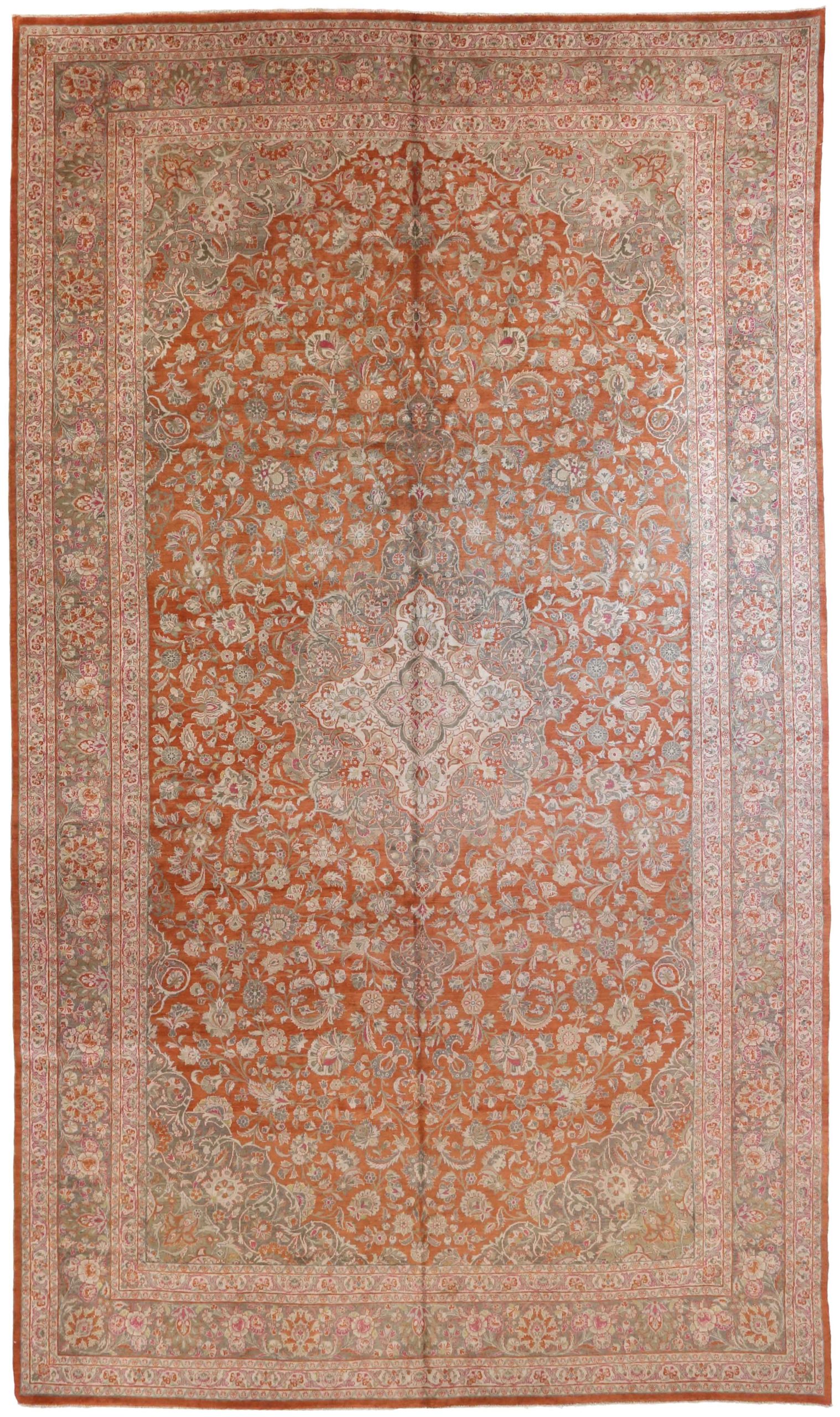 Thumbnail 11 for Antique Persian Kermanshah Transitional Rug 52005