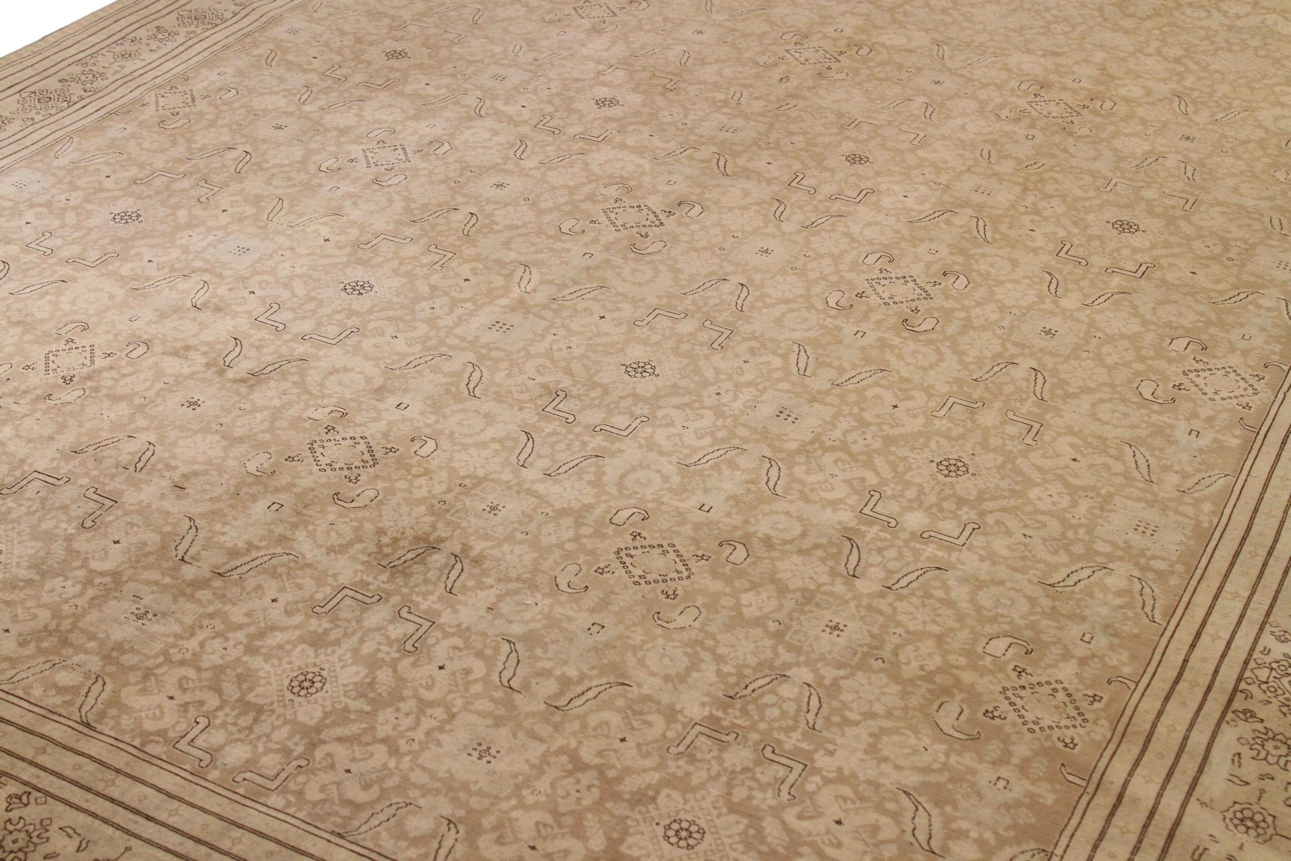 Thumbnail 13 for Antique Persian Tabriz Transitional Rug 52011