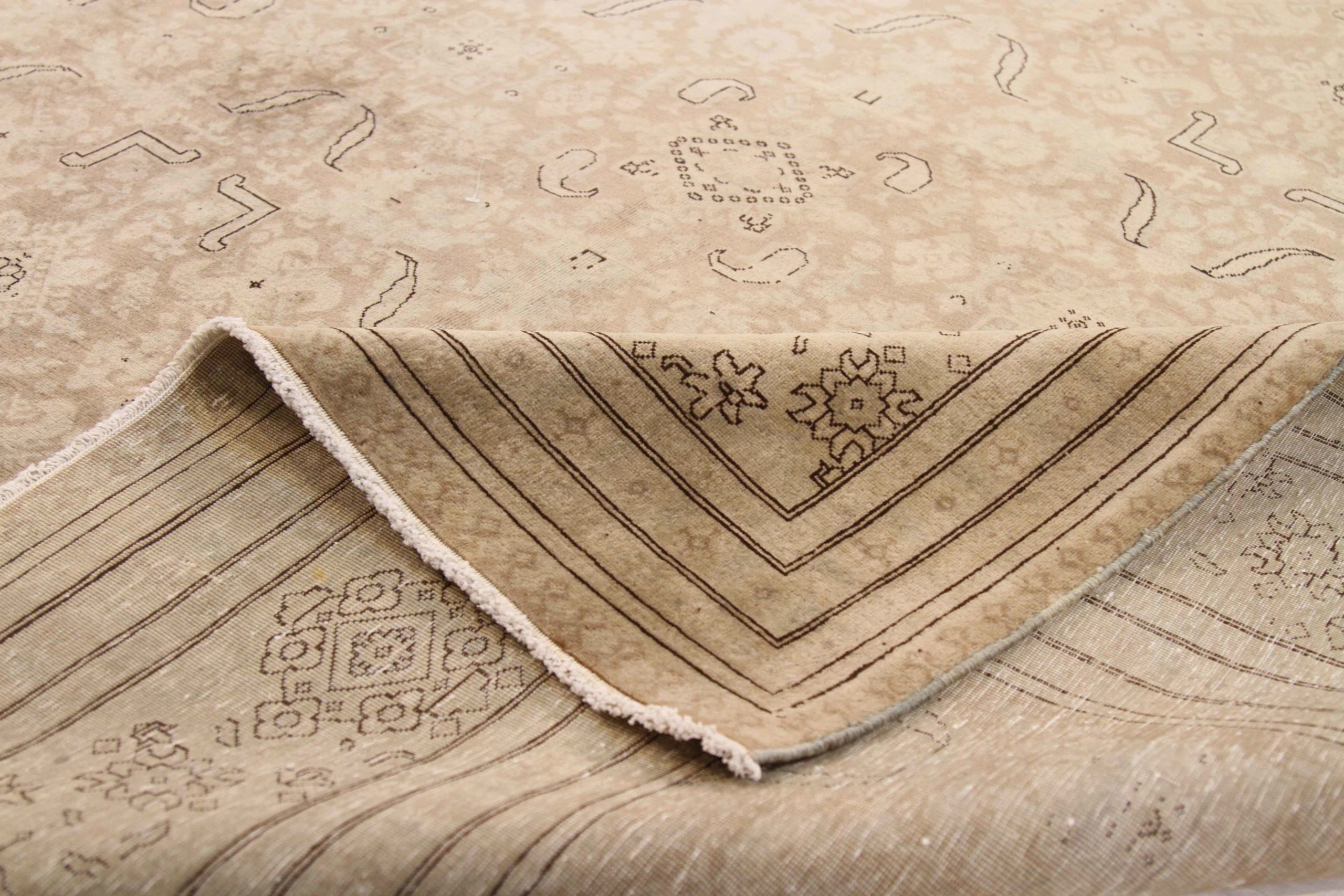 Thumbnail 11 for Antique Persian Tabriz Transitional Rug 52011