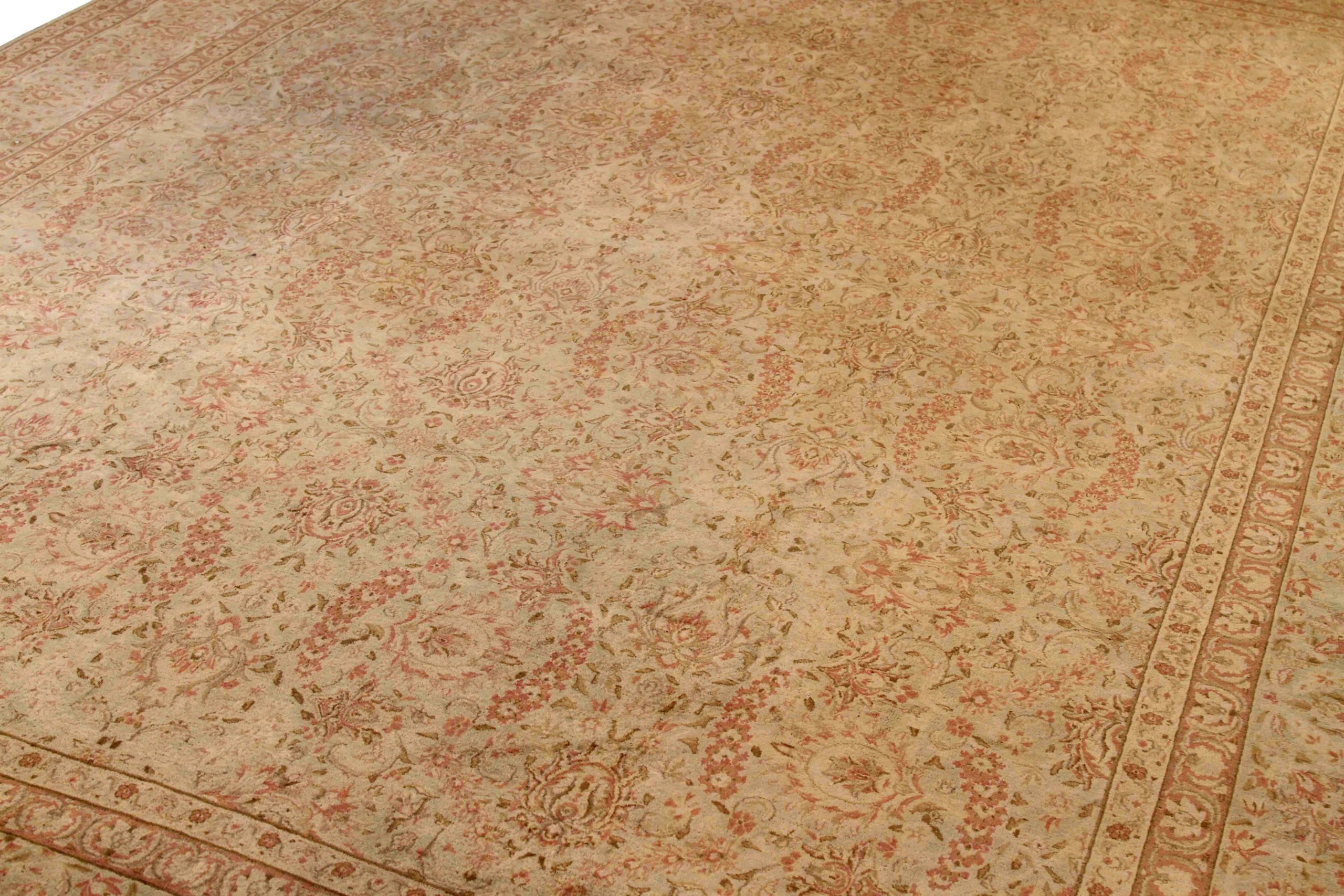 Thumbnail 5 for Antique Persian Kerman Transitional Rug 52034