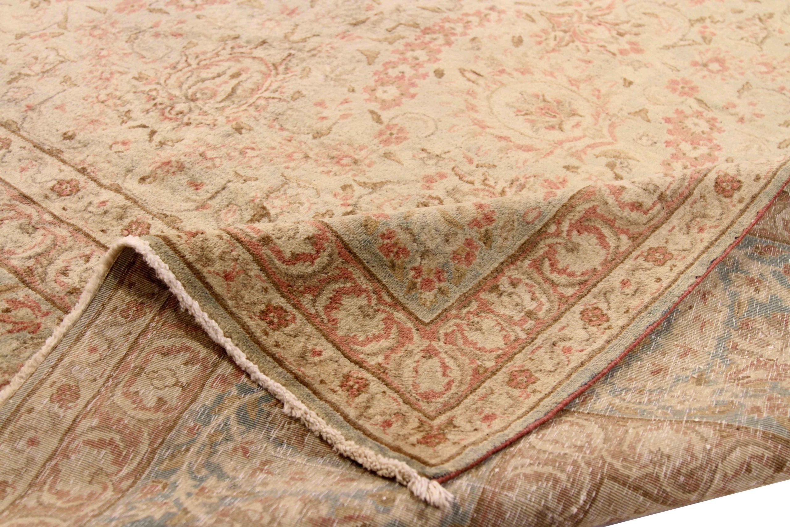 Thumbnail 7 for Antique Persian Kerman Transitional Rug 52034