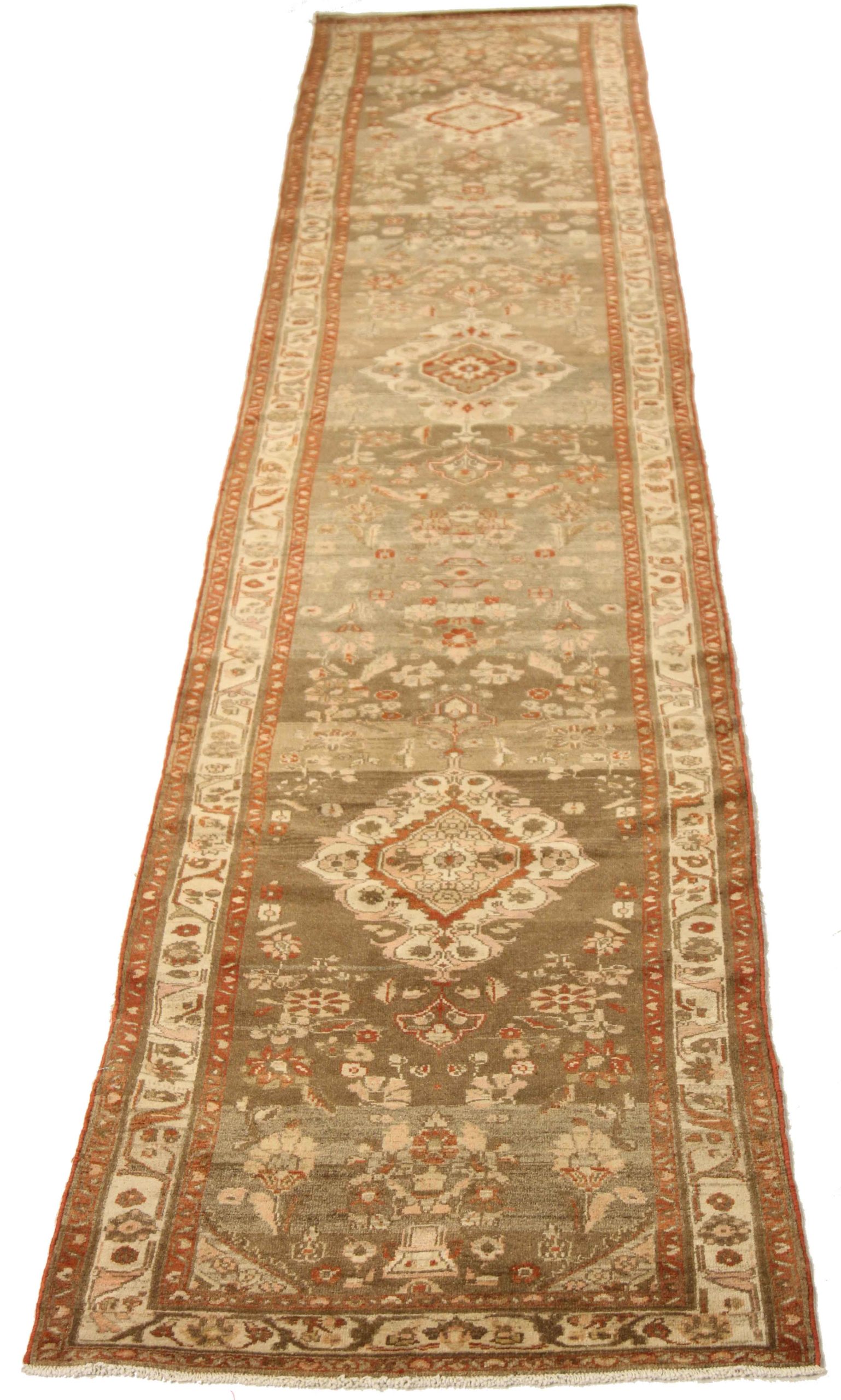 Thumbnail 10 for Antique Persian Hamadan Transitional Rug 52041