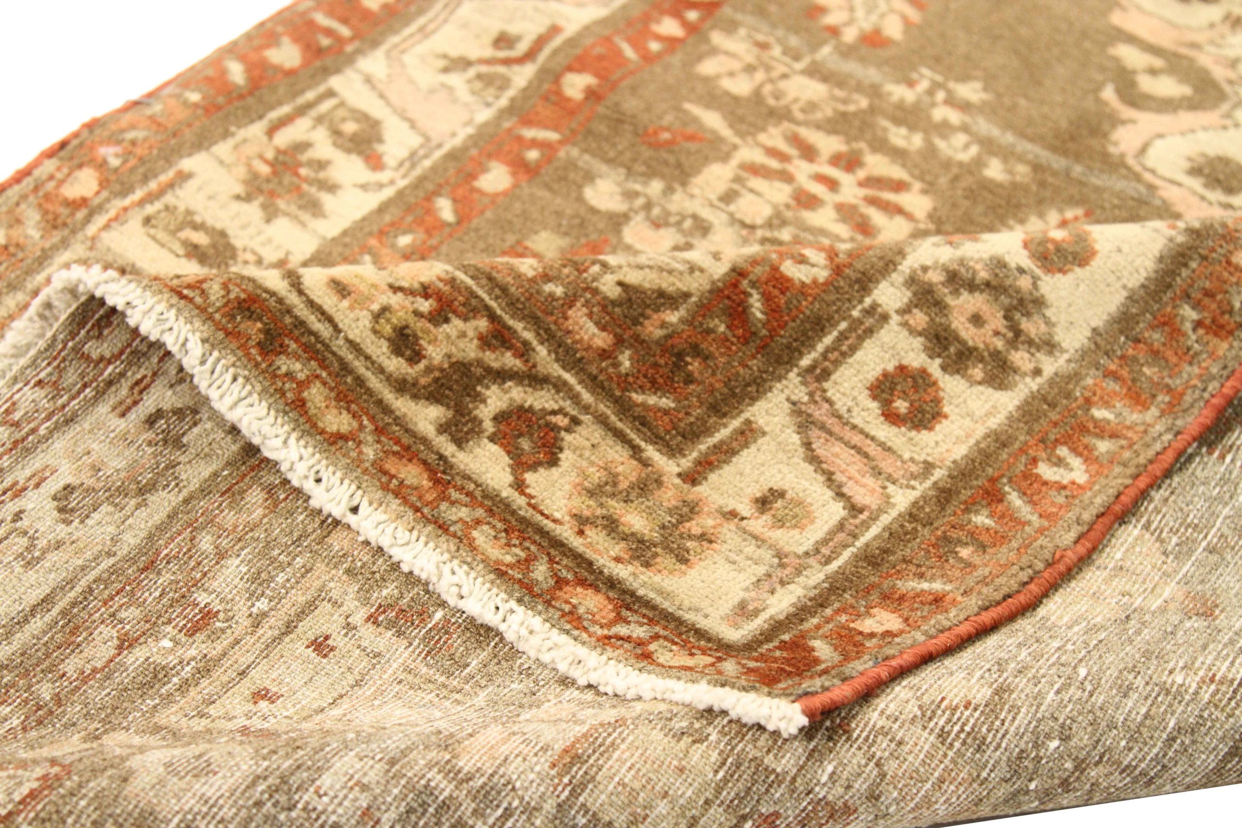 Thumbnail 4 for Antique Persian Hamadan Transitional Rug 52041