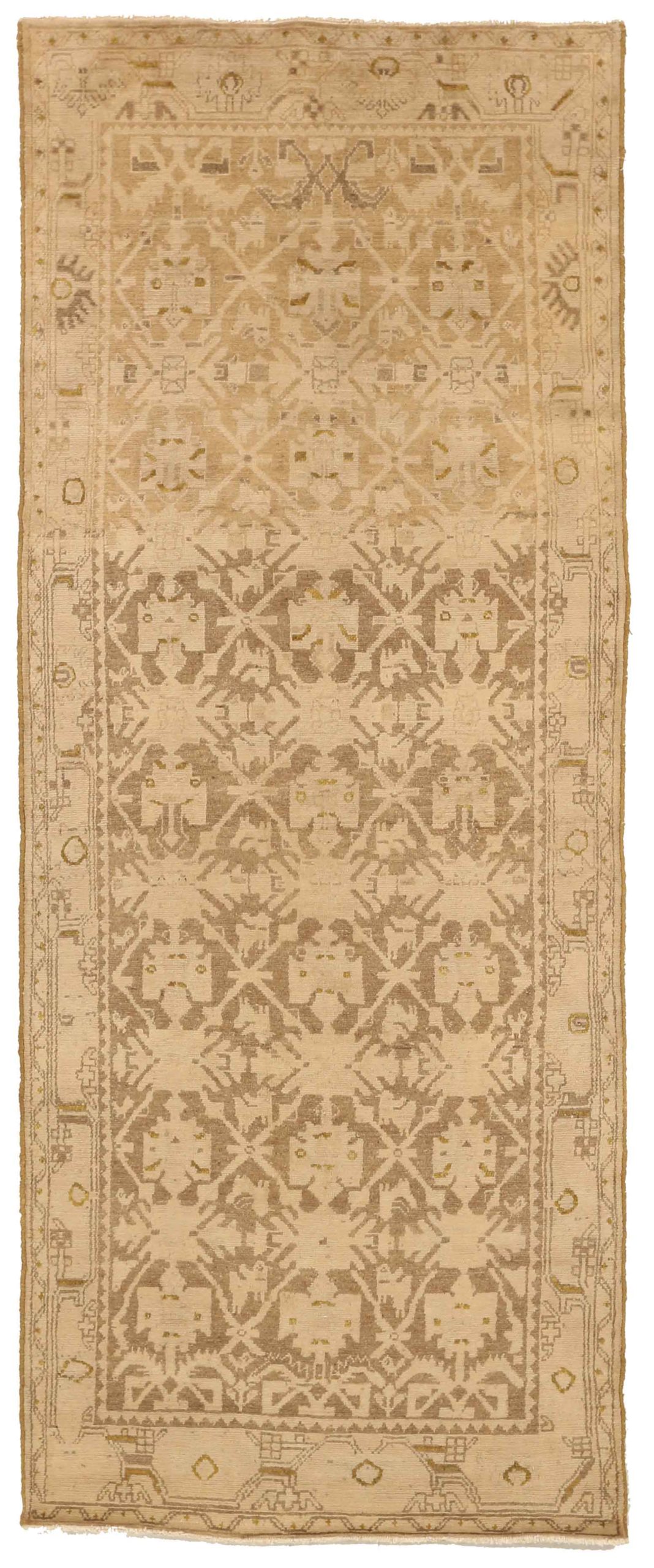 Thumbnail 12 for Antique Persian Malayer Transitional Rug 52045