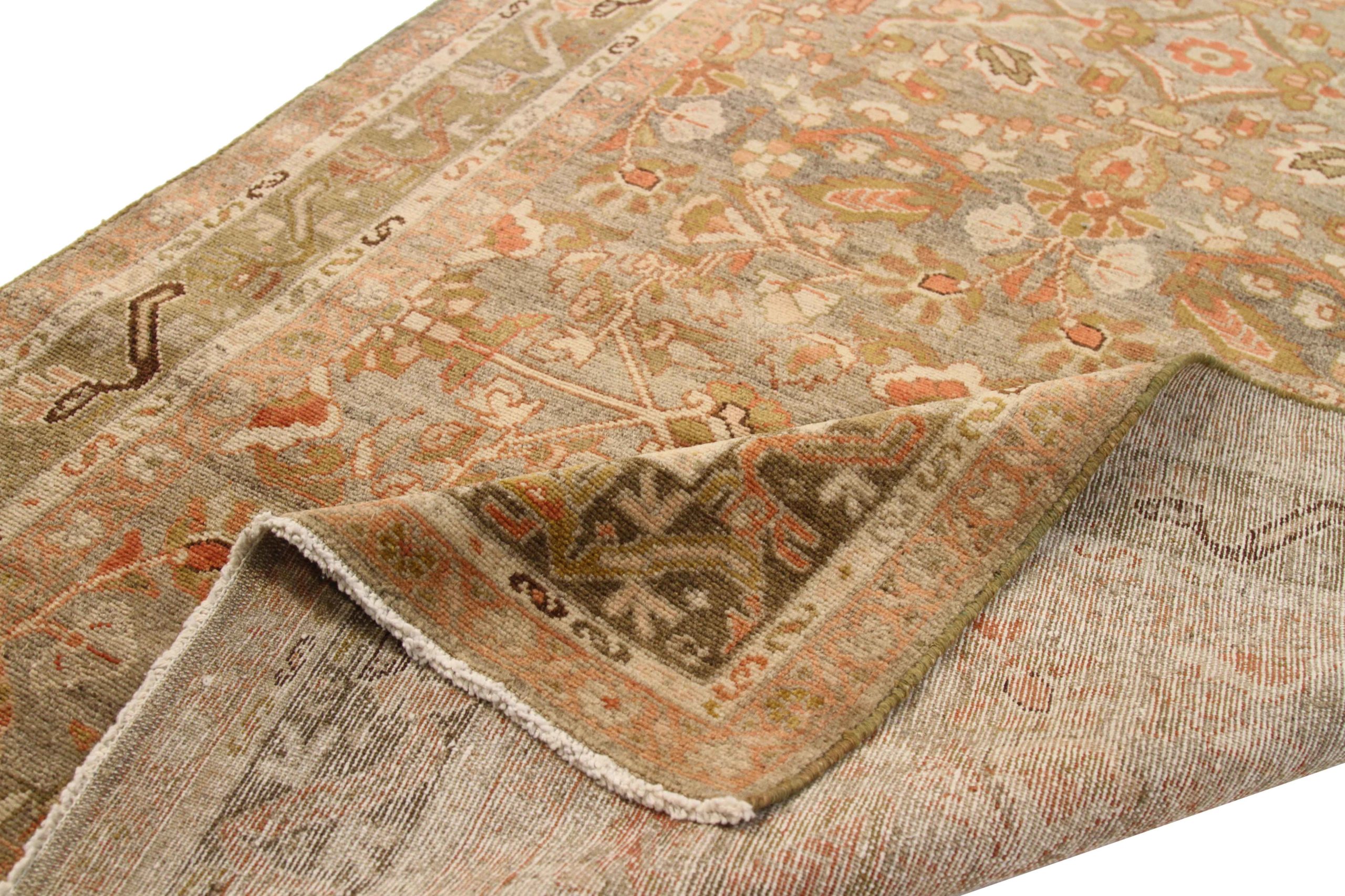 Thumbnail 4 for Antique Persian Malayer Transitional Rug 52049