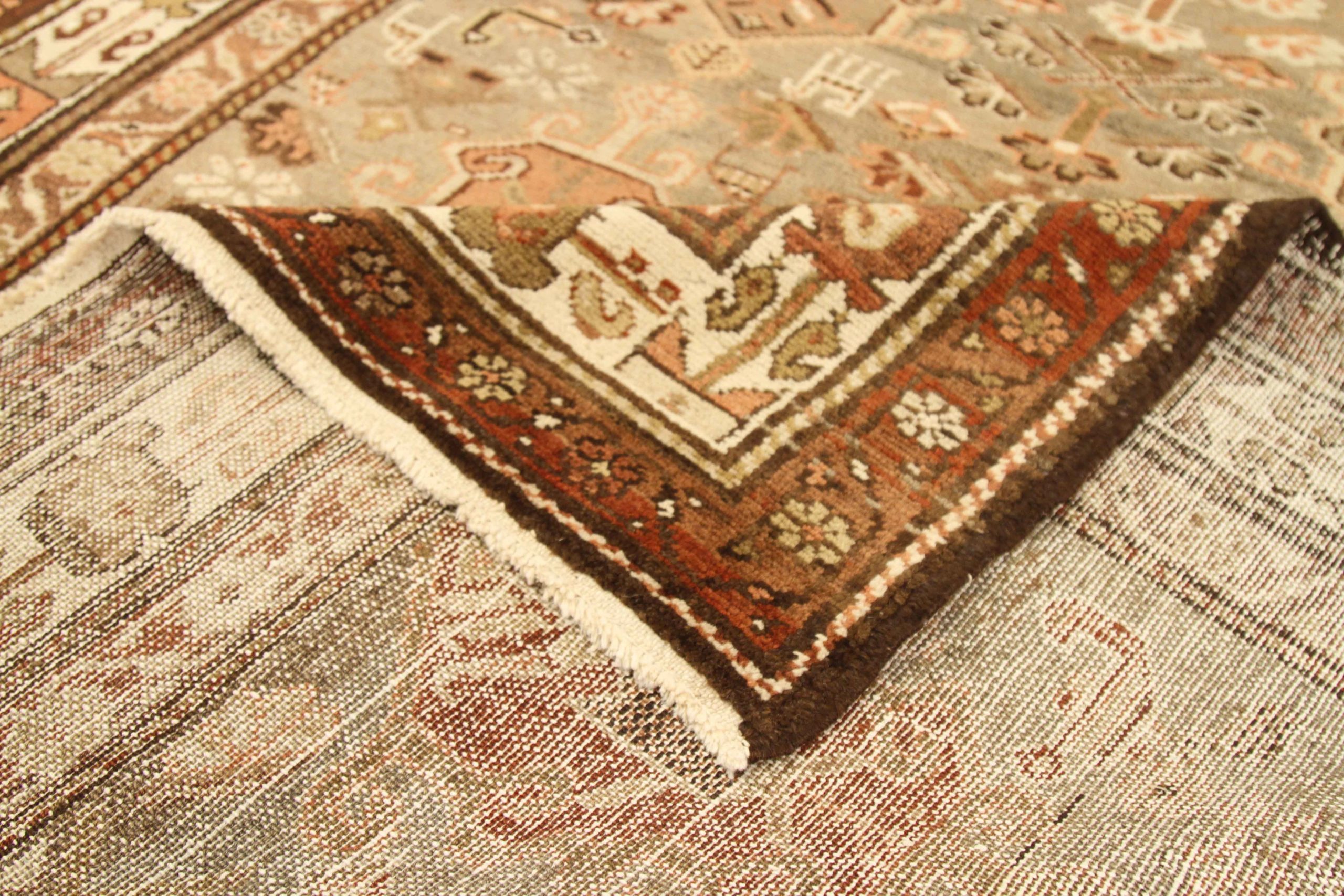 Thumbnail 3 for Antique Persian shahsavan Transitional Rug 52064
