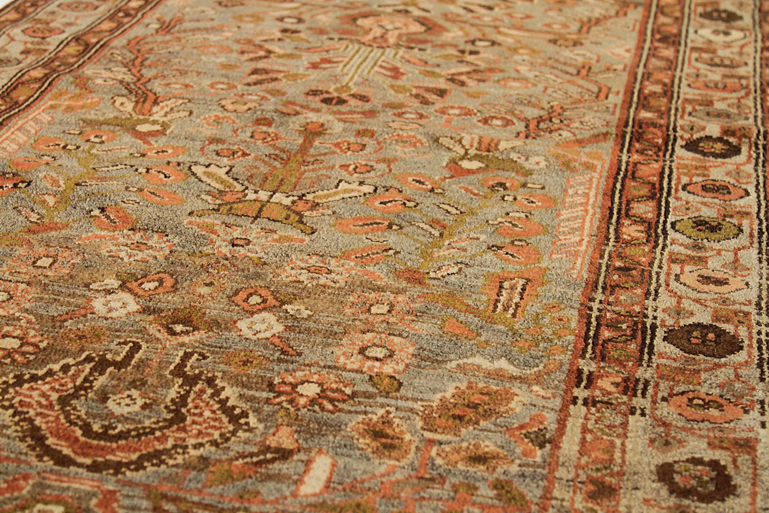 Thumbnail 10 for Antique Persian Malayer Transitional Rug 52066