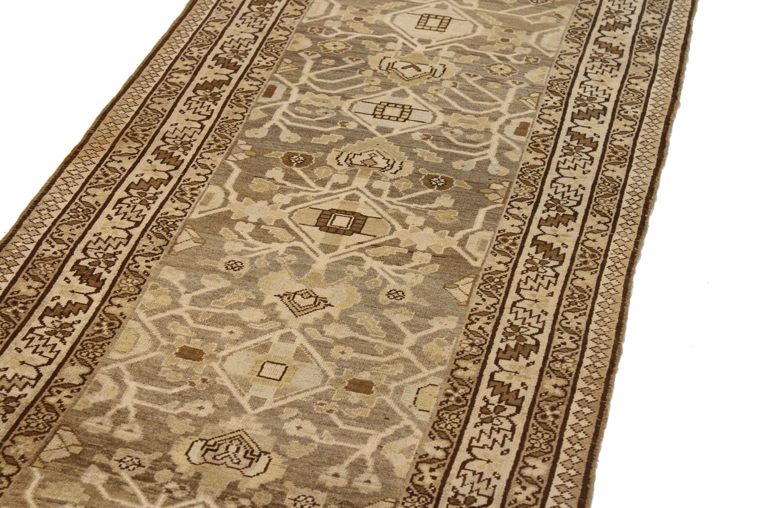 Thumbnail 6 for Antique Persian Malayer Transitional Rug 52092