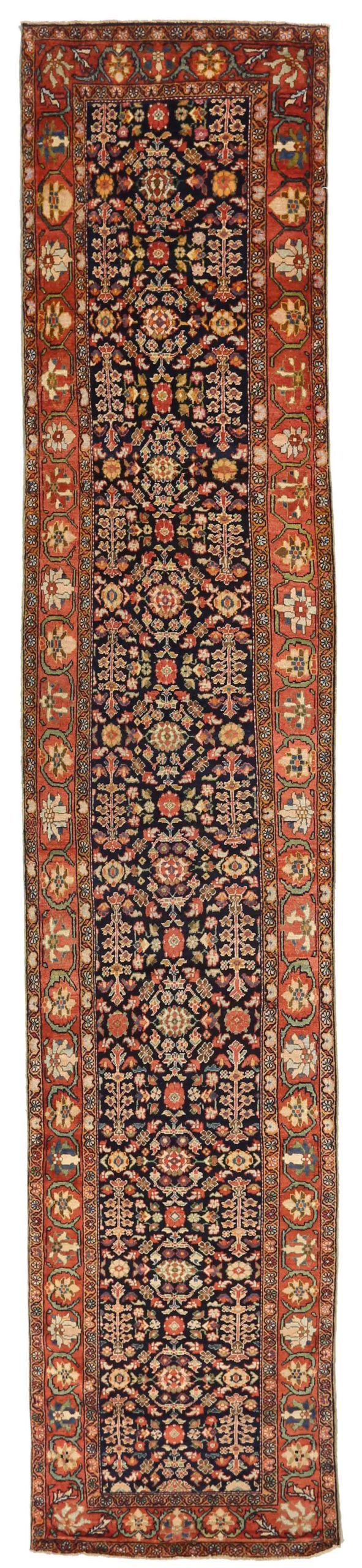 Thumbnail 14 for Antique Persian Farahan Traditional Rug 52115
