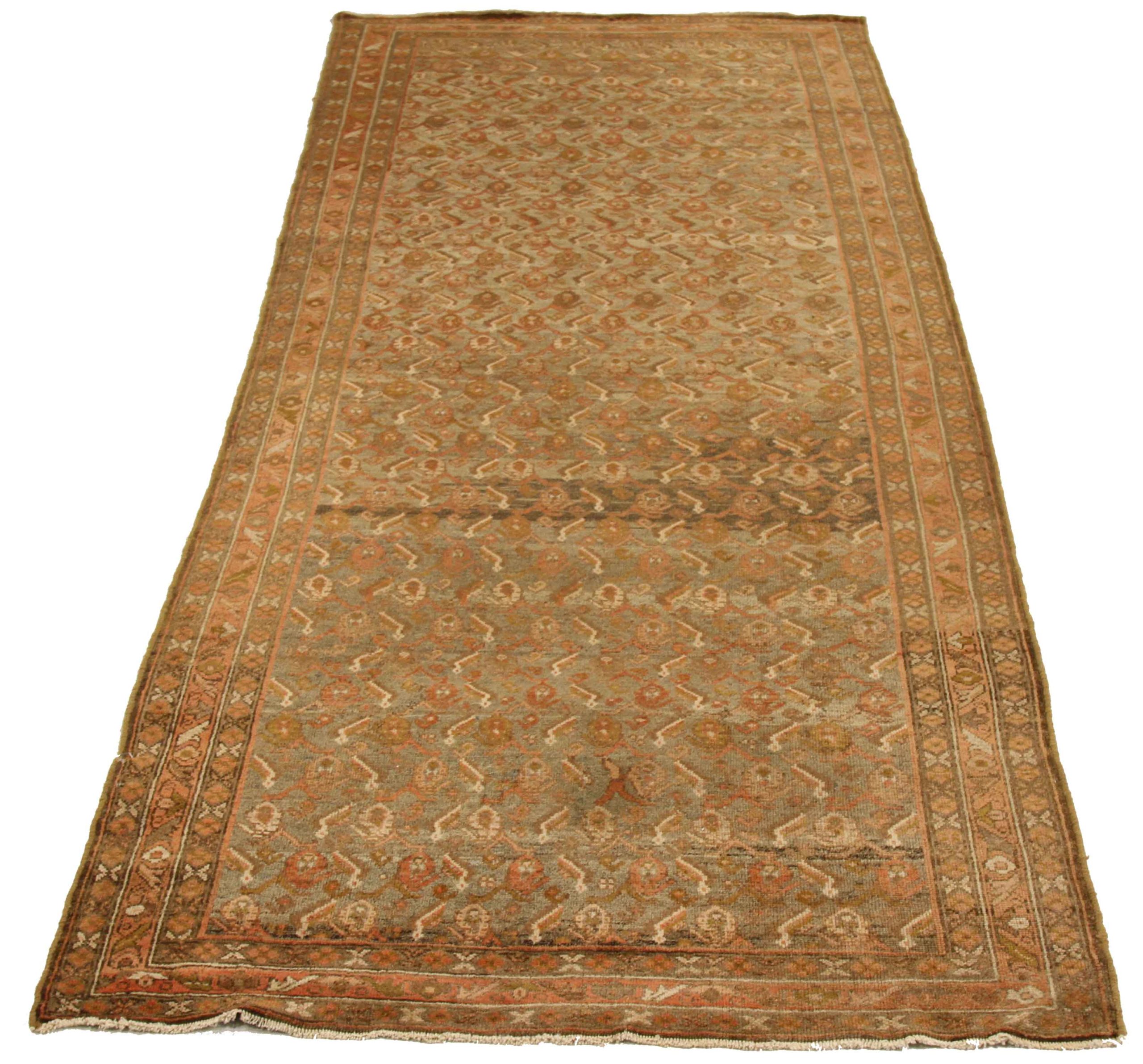 Thumbnail 5 for Antique Persian Malayer Transitional Rug 52124