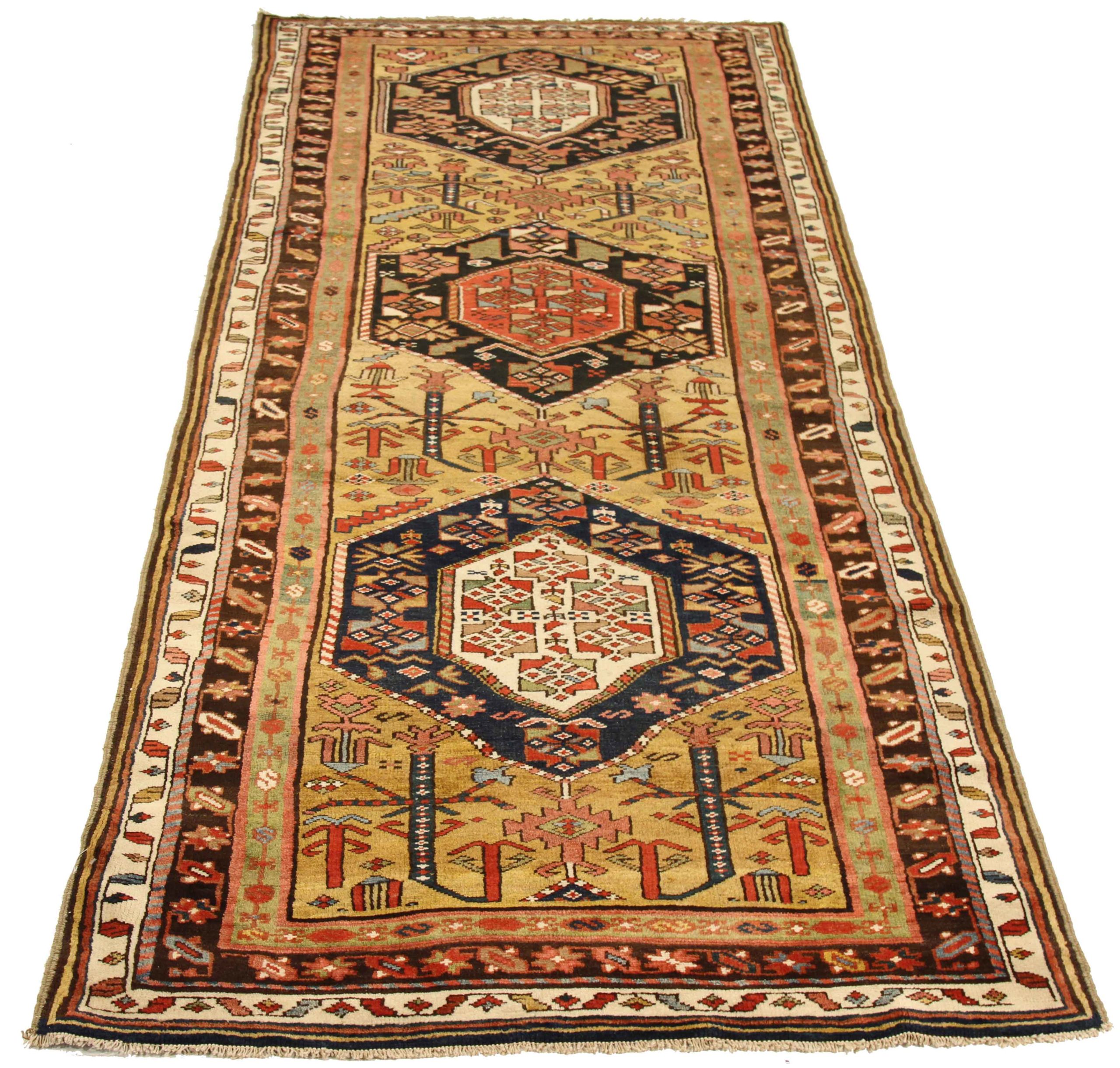 Thumbnail 5 for Antique Persian Azarbaijan Transitional Rug 52132