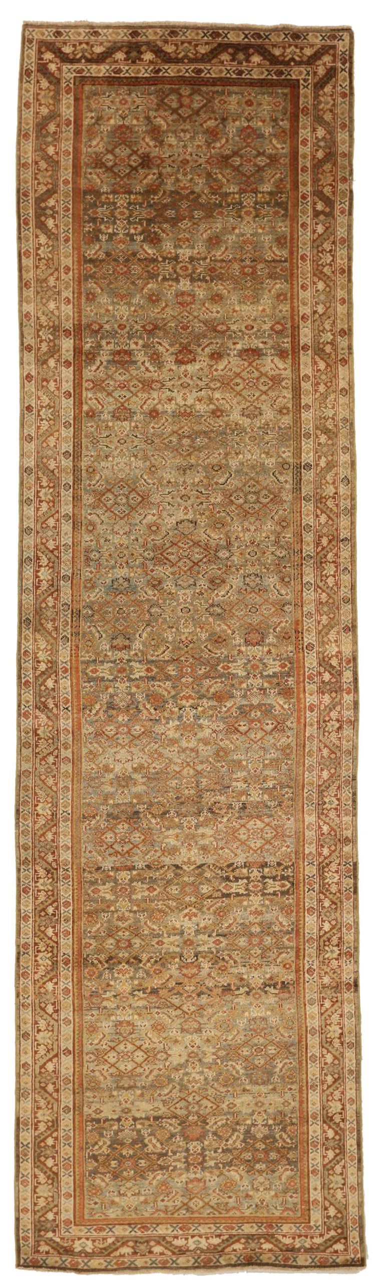 Thumbnail 15 for Antique Persian Mahal Transitional Rug 52133