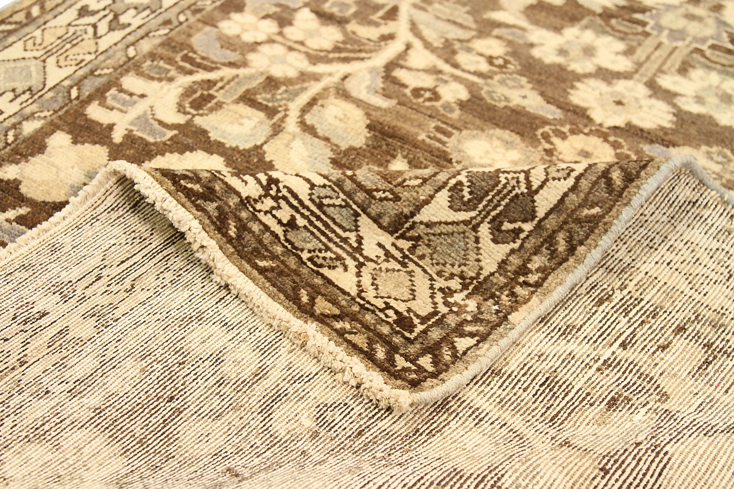 Thumbnail 8 for Antique Persian Hamadan Transitional Rug 52138