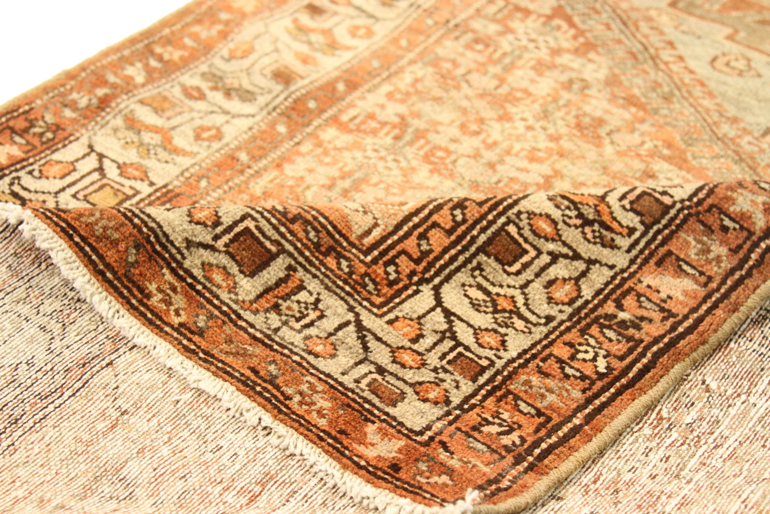 Thumbnail 3 for Antique Persian Zanjan Transitional Rug 52146