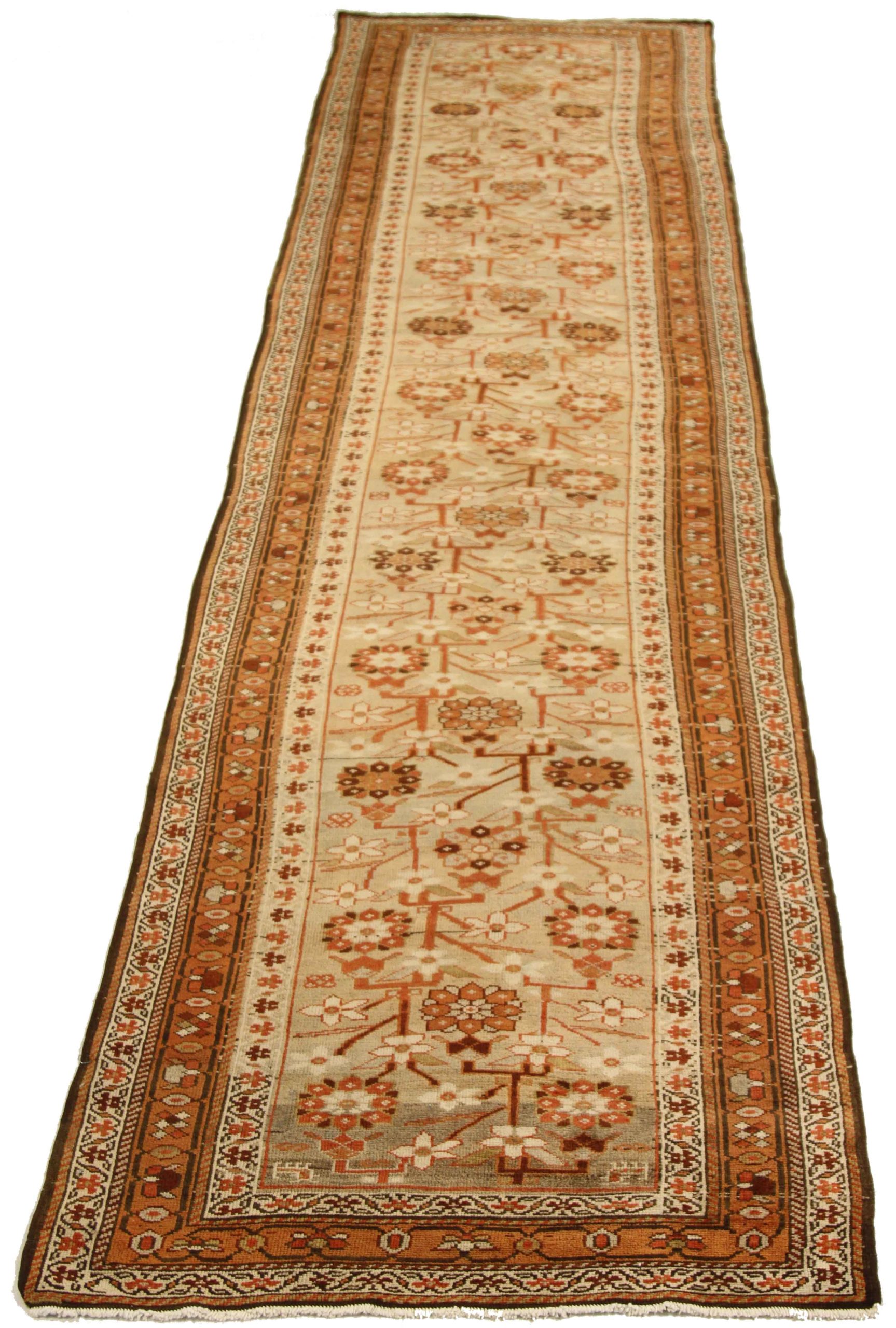 Thumbnail 10 for Antique Persian Varamin Transitional Rug 52147