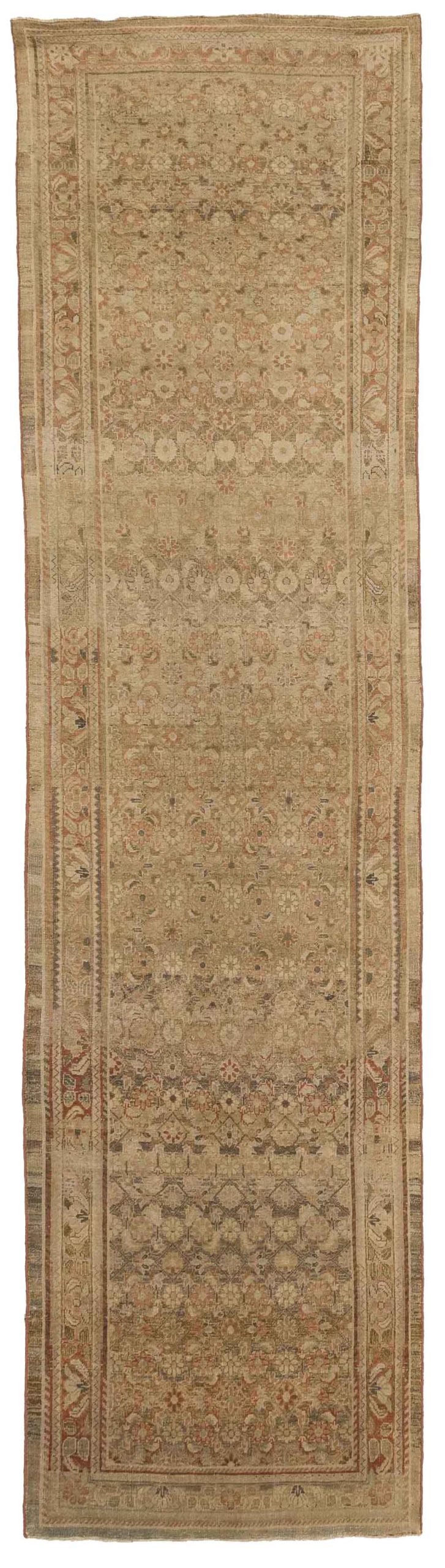 Thumbnail 3 for Antique Persian Mahal Transitional Rug 52157